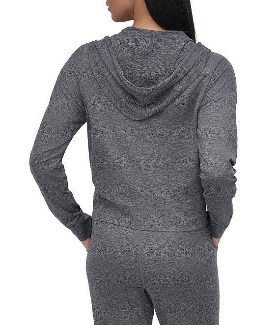 DKNY Sport by Donna Karan Spacedye Full Zip Long Sleeve Hoodie Product Image