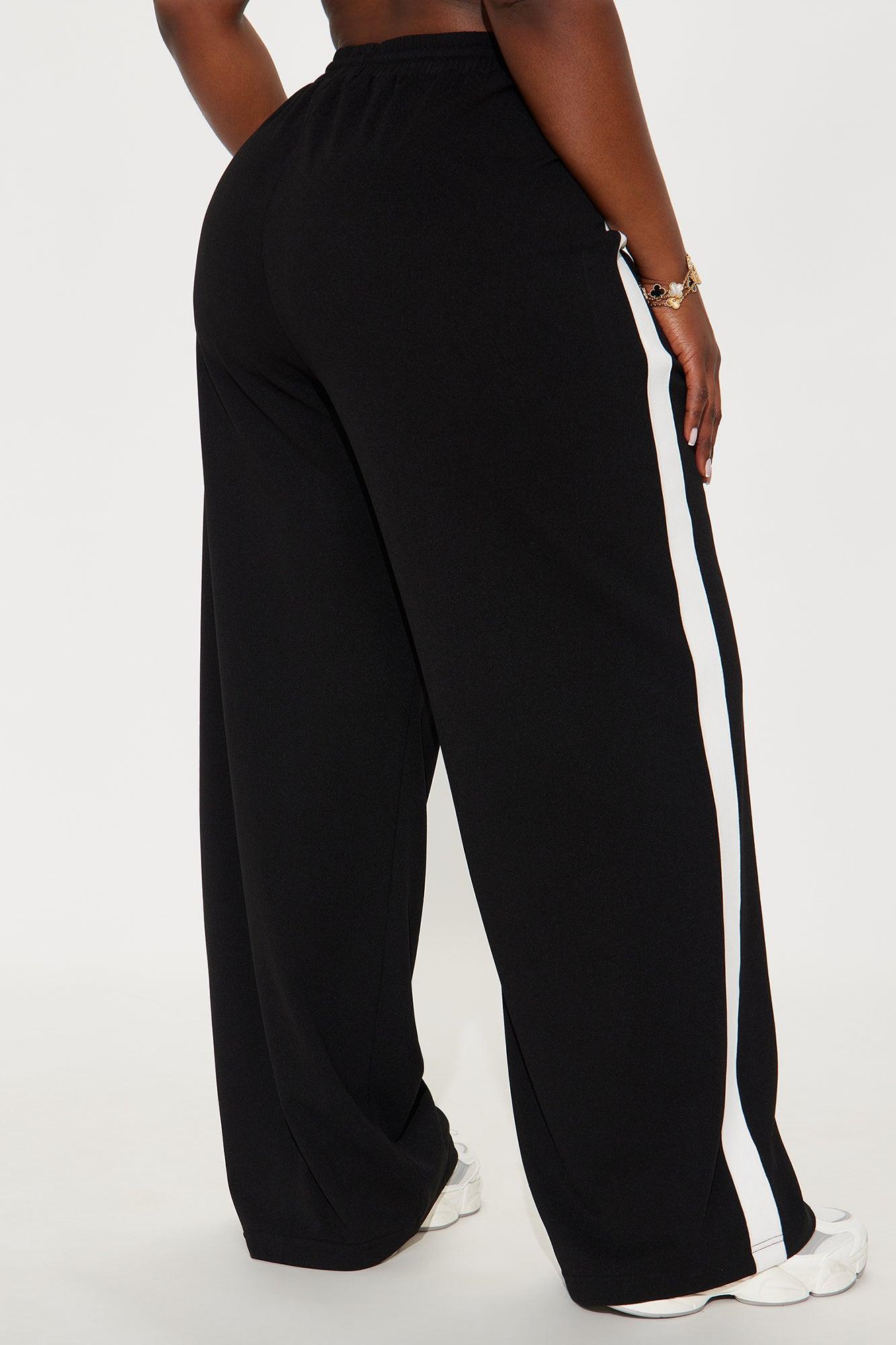 Point Of View Track Trouser Pant - Black Product Image