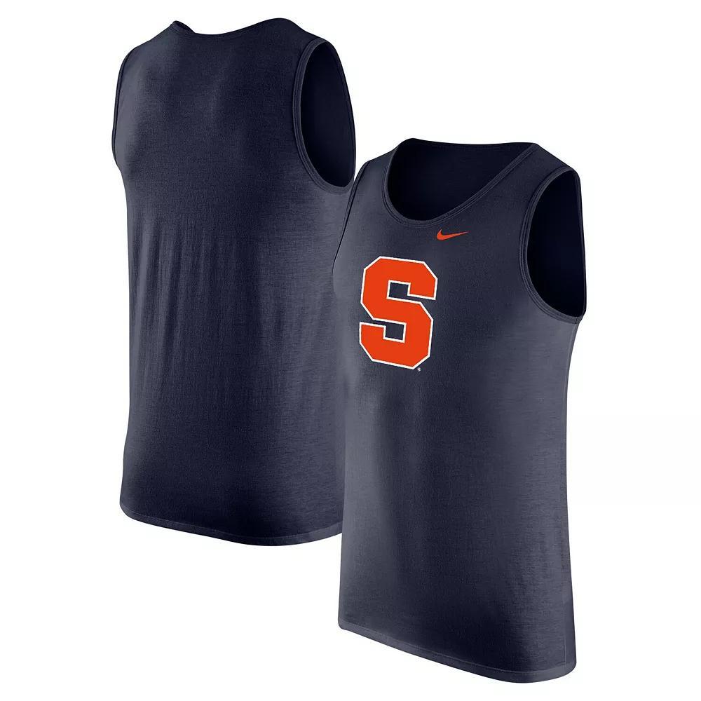 Men's Nike Navy Syracuse Orange Tank Top, Size: Medium, Blue Product Image