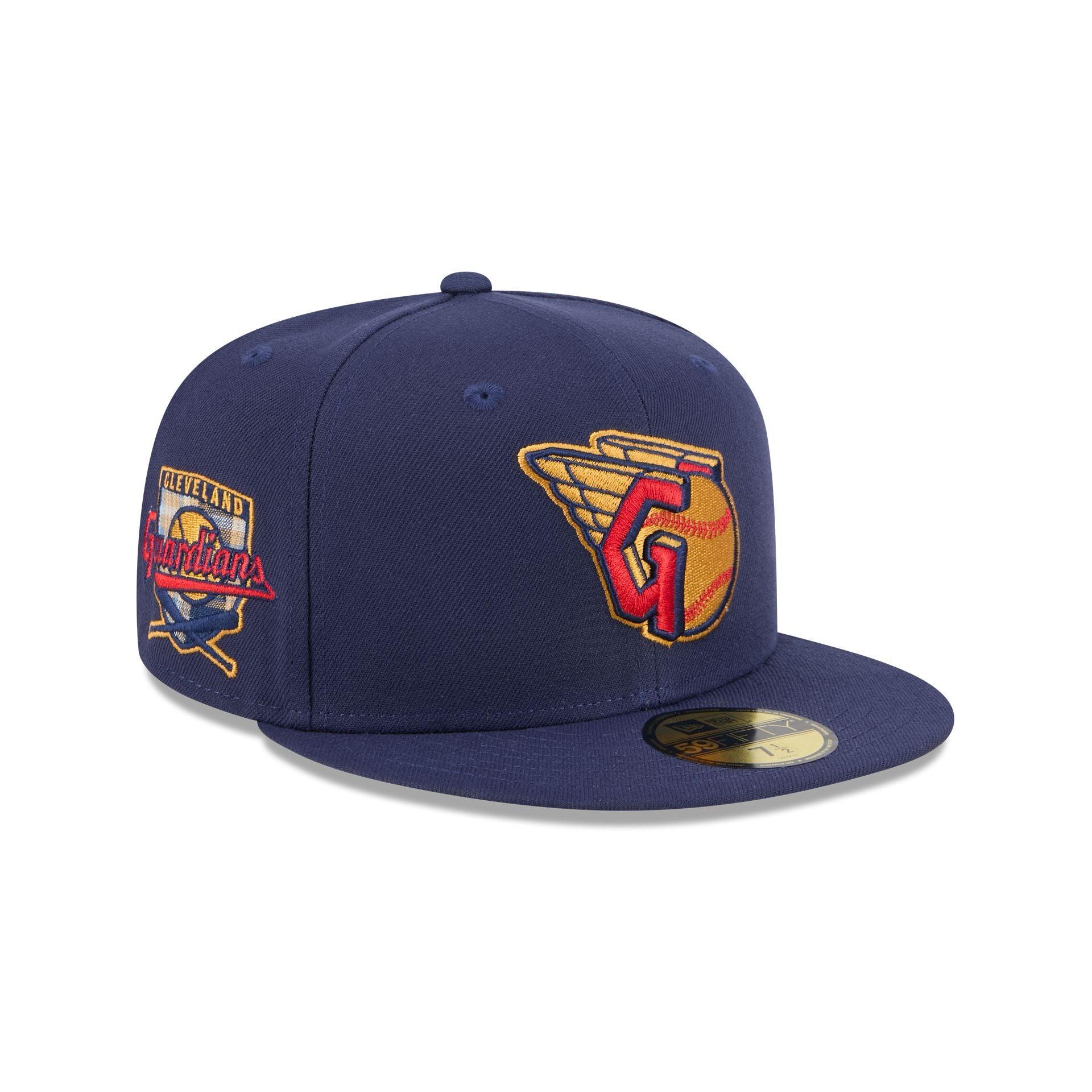 Cleveland Guardians Blue Tartan 59FIFTY Fitted Hat Male Product Image