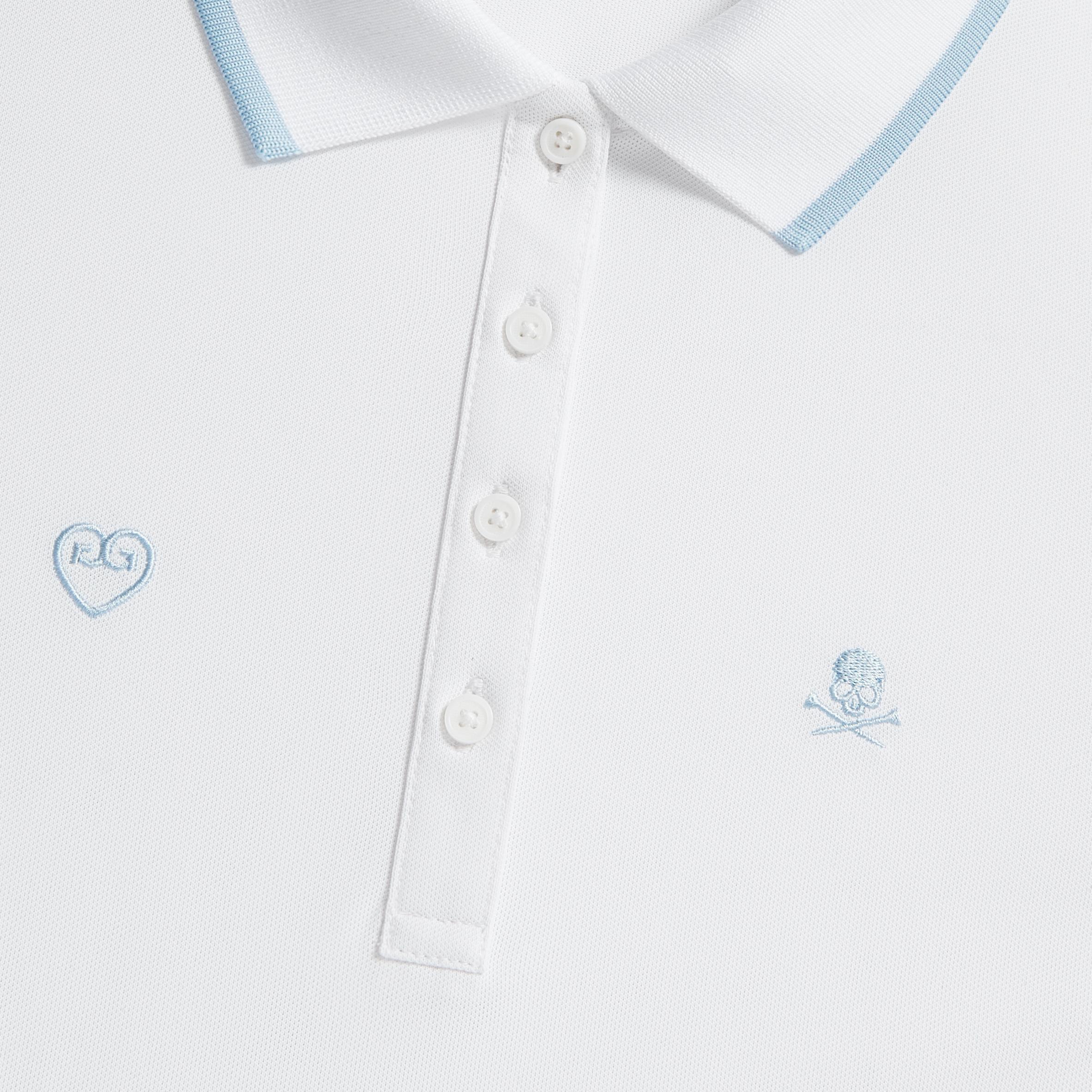 EMBROIDERED ICON TECH PIQUÉ SLEEVELESS POLO Product Image