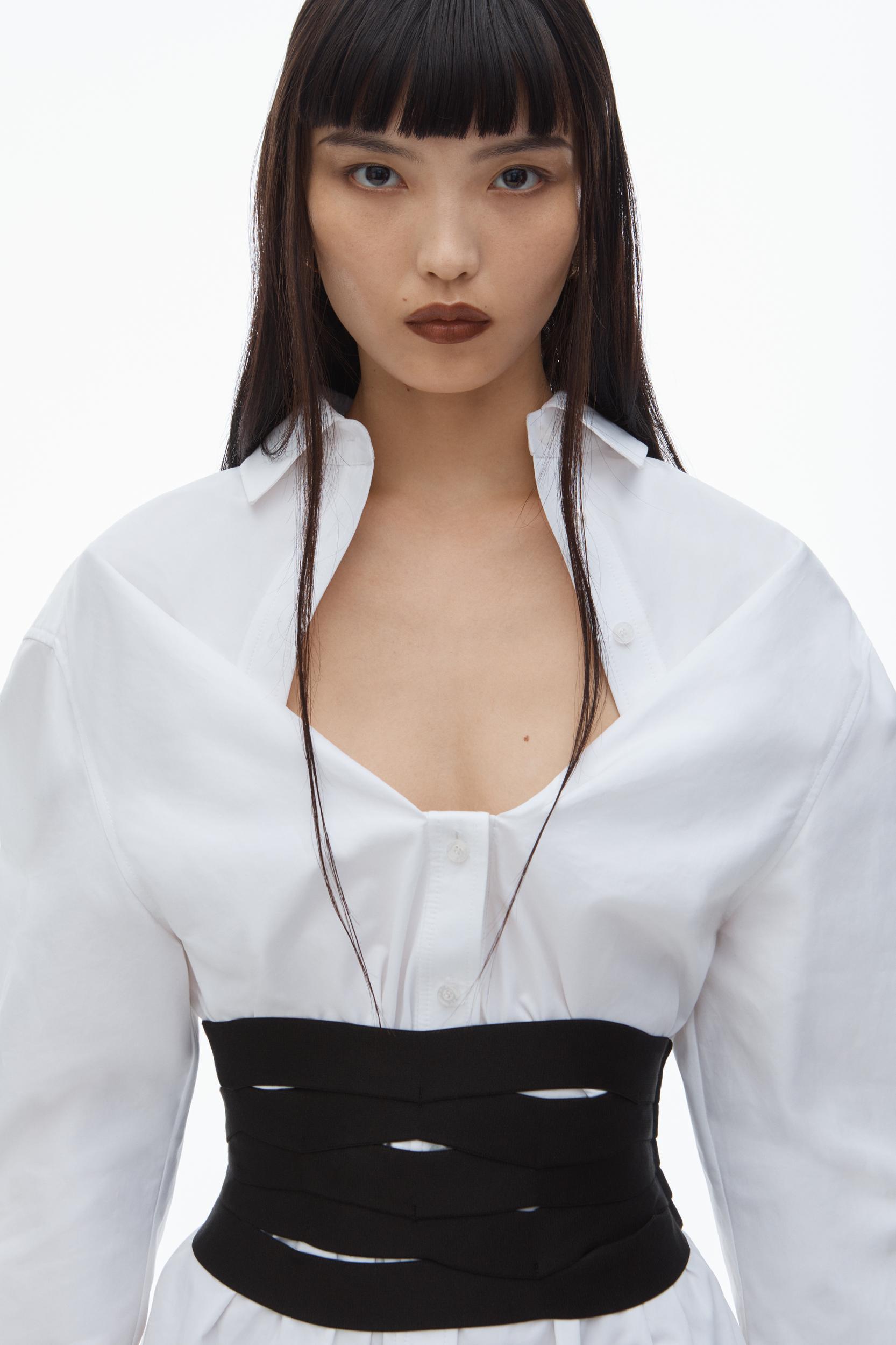Deconstructed Mini Shirtdress Product Image