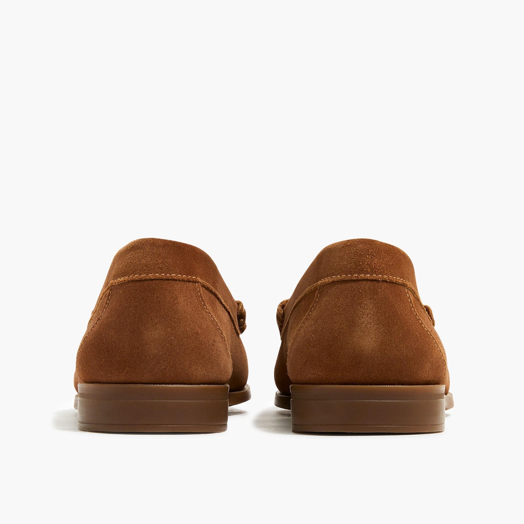 Suede penny loafers Product Image