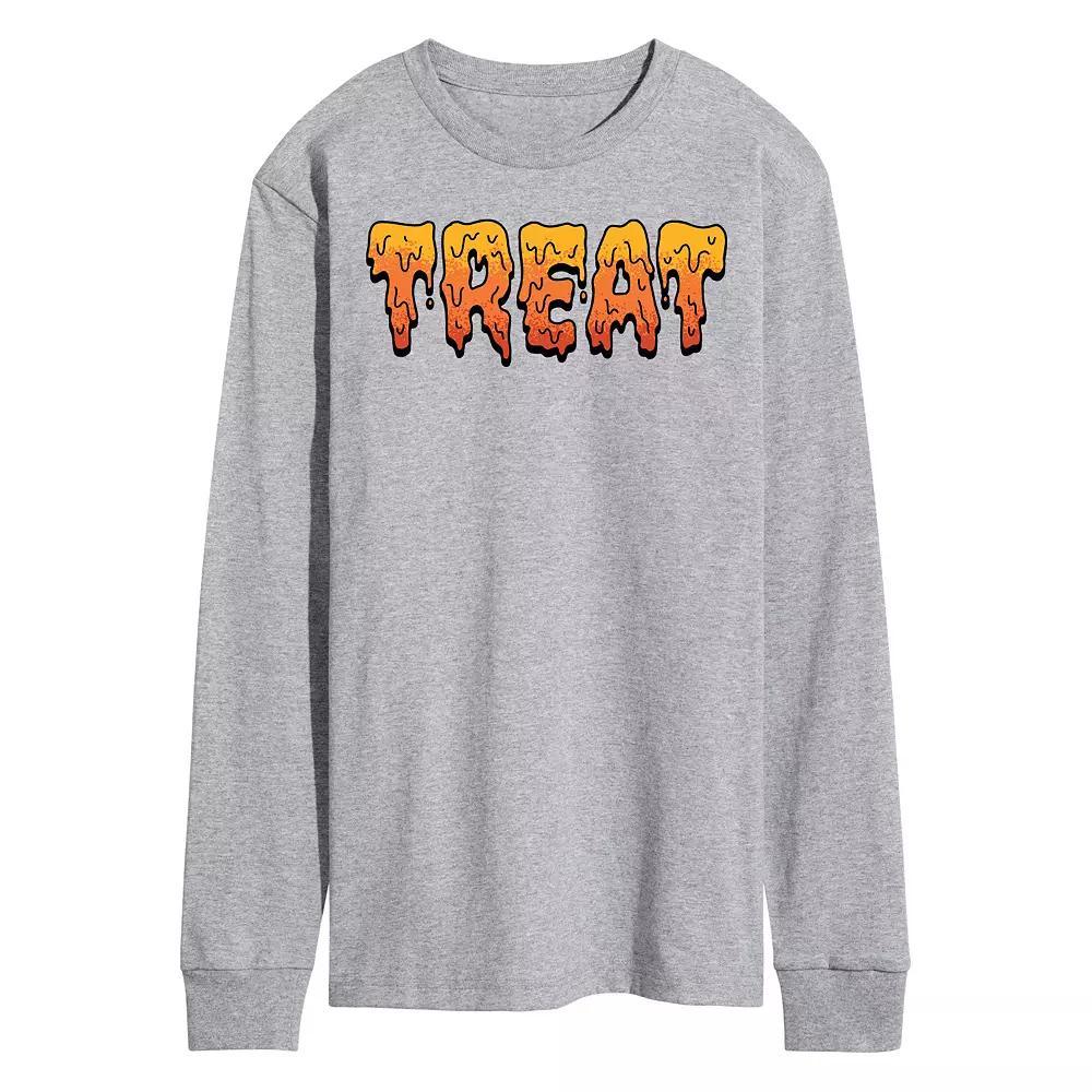 Mens Treat Long Sleeve Graphic Tee Product Image