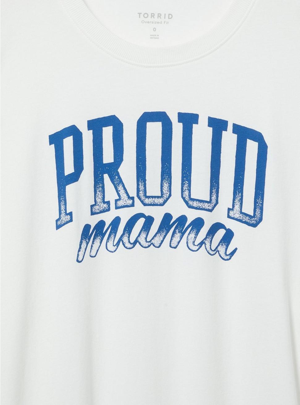 Mama Oversized Heritage Jersey Tunic Tee Product Image