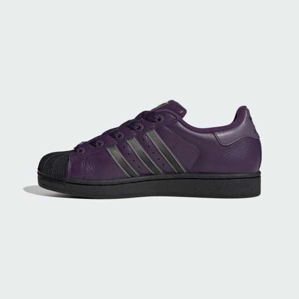 Womens adidas Superstar II Athletic Shoe - Preloved / Core Black / Off White Product Image