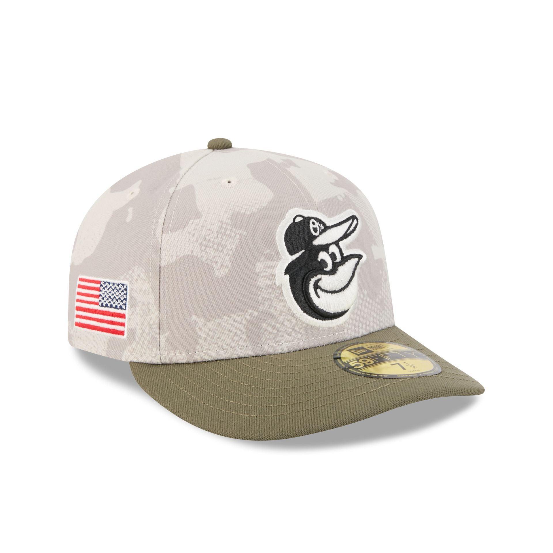 Baltimore Orioles Armed Forces Day 2025 59FIFTY Fitted Hat Male Product Image