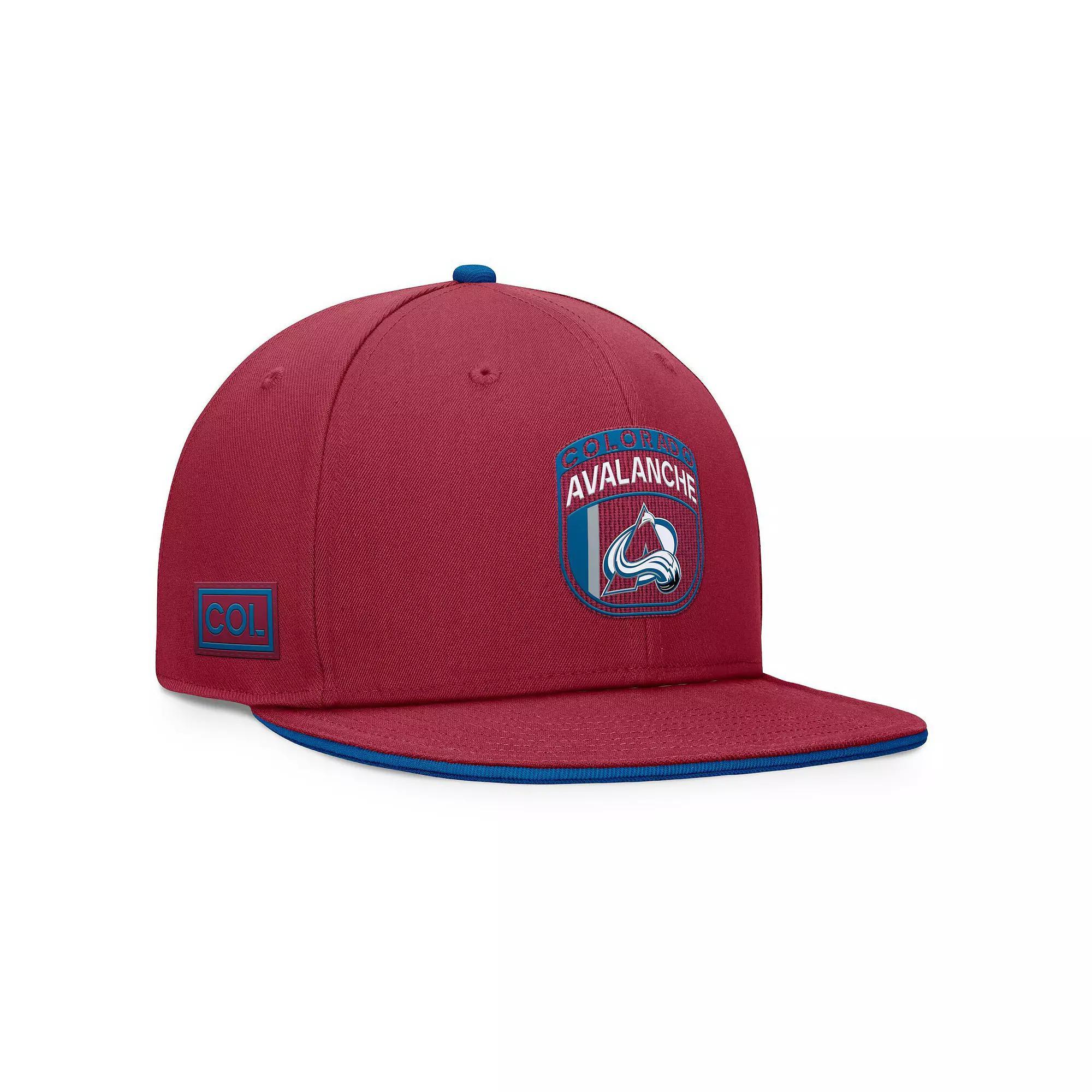 Men's Fanatics Burgundy Colorado Avalanche 2024 NHL Draft Snapback Hat, Med Re Product Image