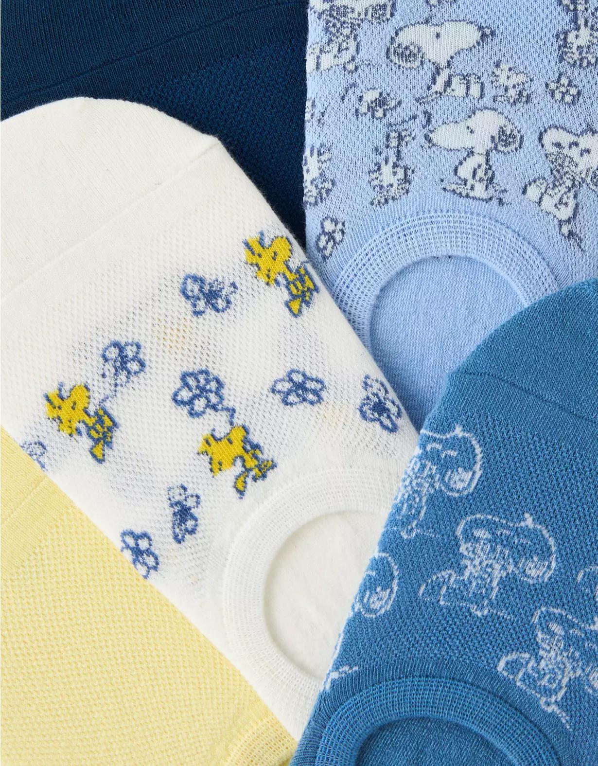 AE Peanuts No-Show Socks 5-Pack Product Image