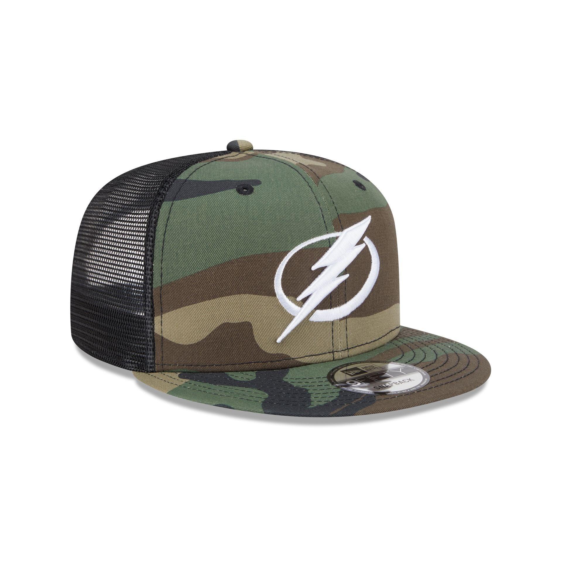 Tampa Bay Lightning Camo 9FIFTY Trucker Hat Male Product Image