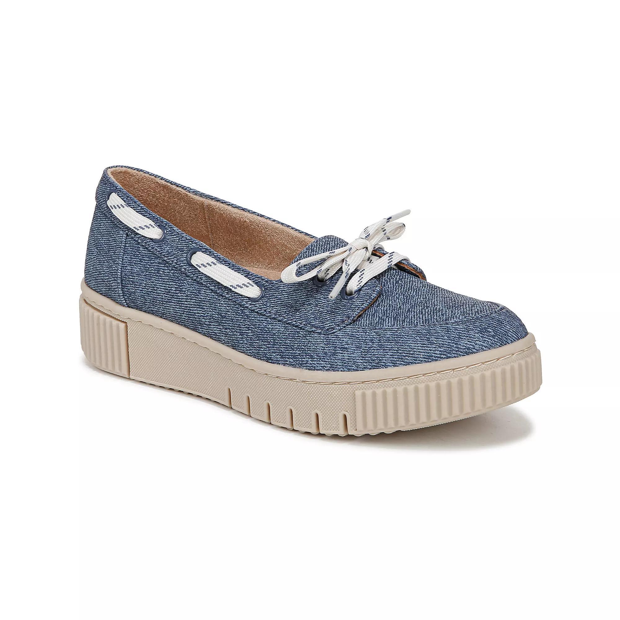 SOUL Naturalizer Tia Women's Boat Shoes, Size: 7.5 Wide, Blue Blue Product Image