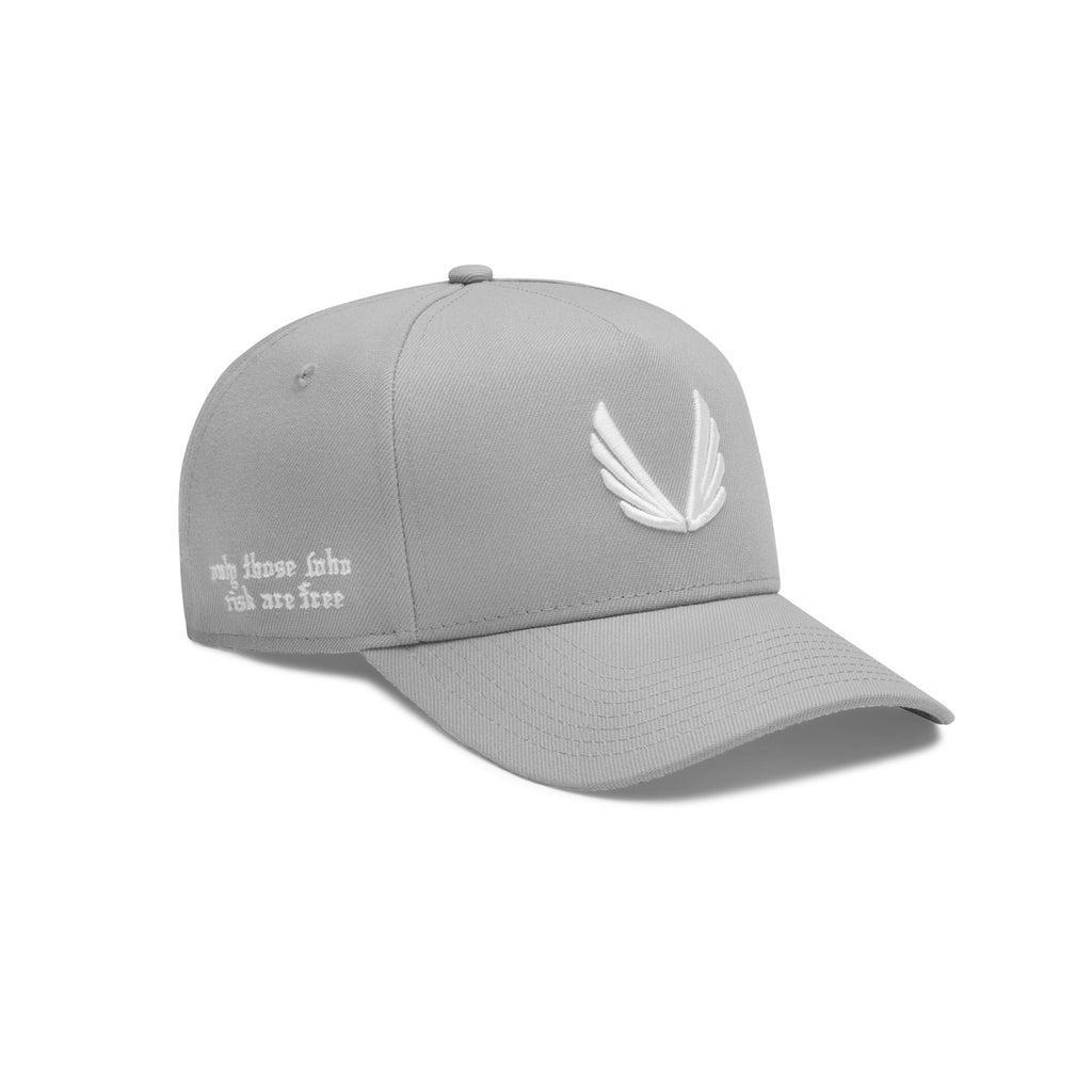 New Era® 9Forty® A-Frame Hat - Grey/White Product Image
