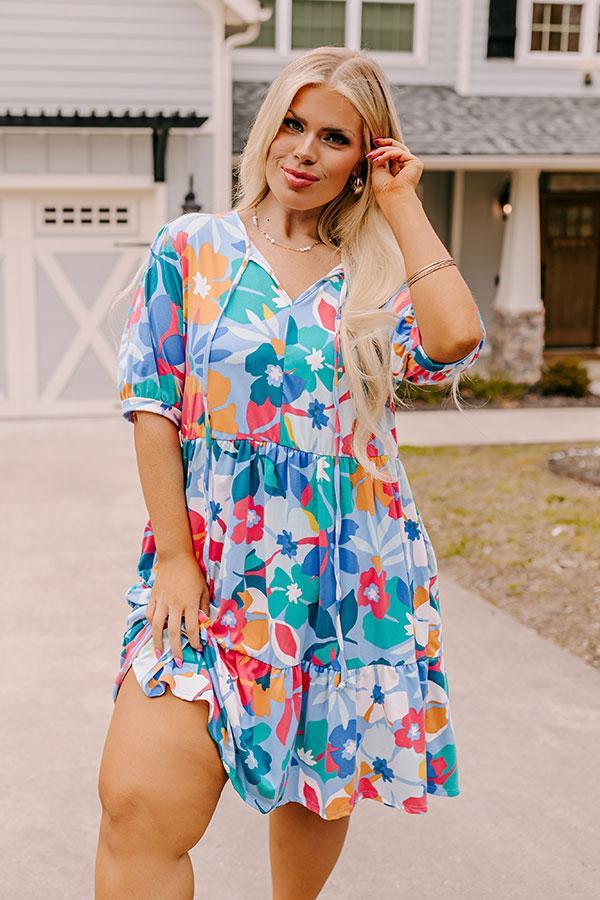 Dance And Dream Shift Dress Curves Product Image