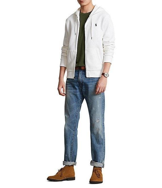 Polo Ralph Lauren Big & Tall Double-Knit Solid Full-Zip Hoodie Product Image