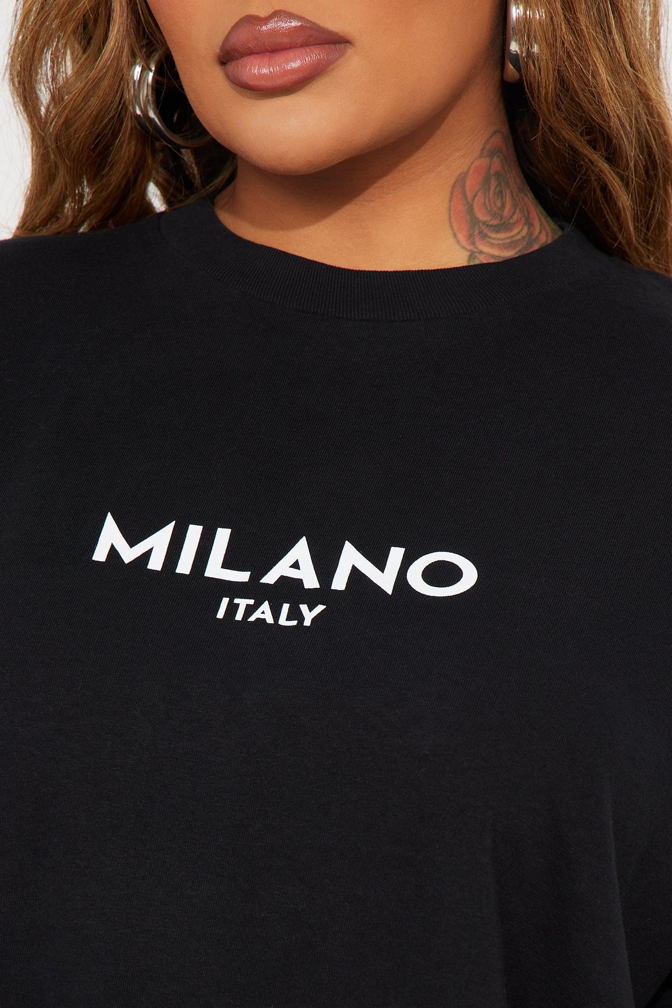 Milano Italy Washed Tee - Black Product Image