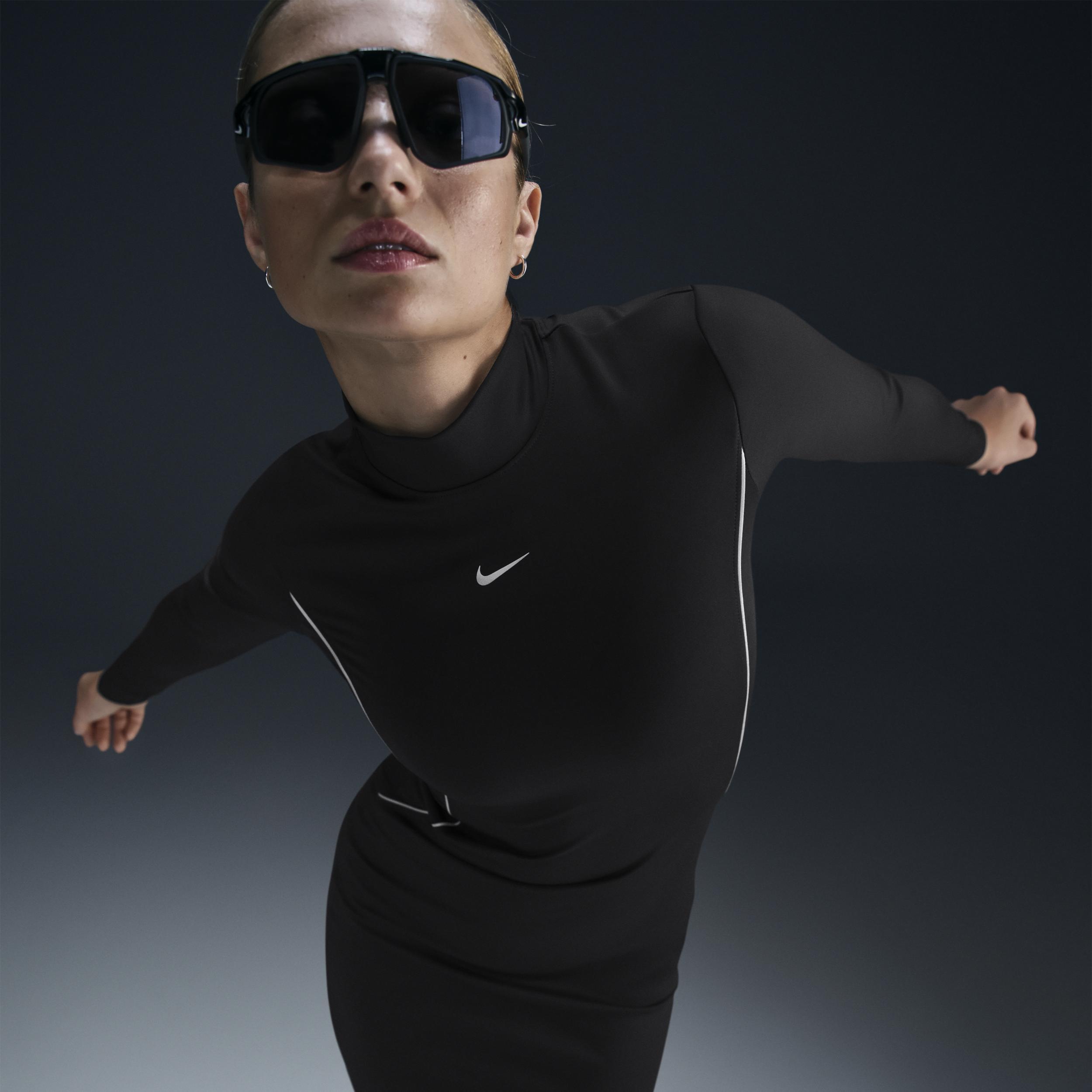 Womens Nike Sportswear Long-Sleeve Dress Product Image