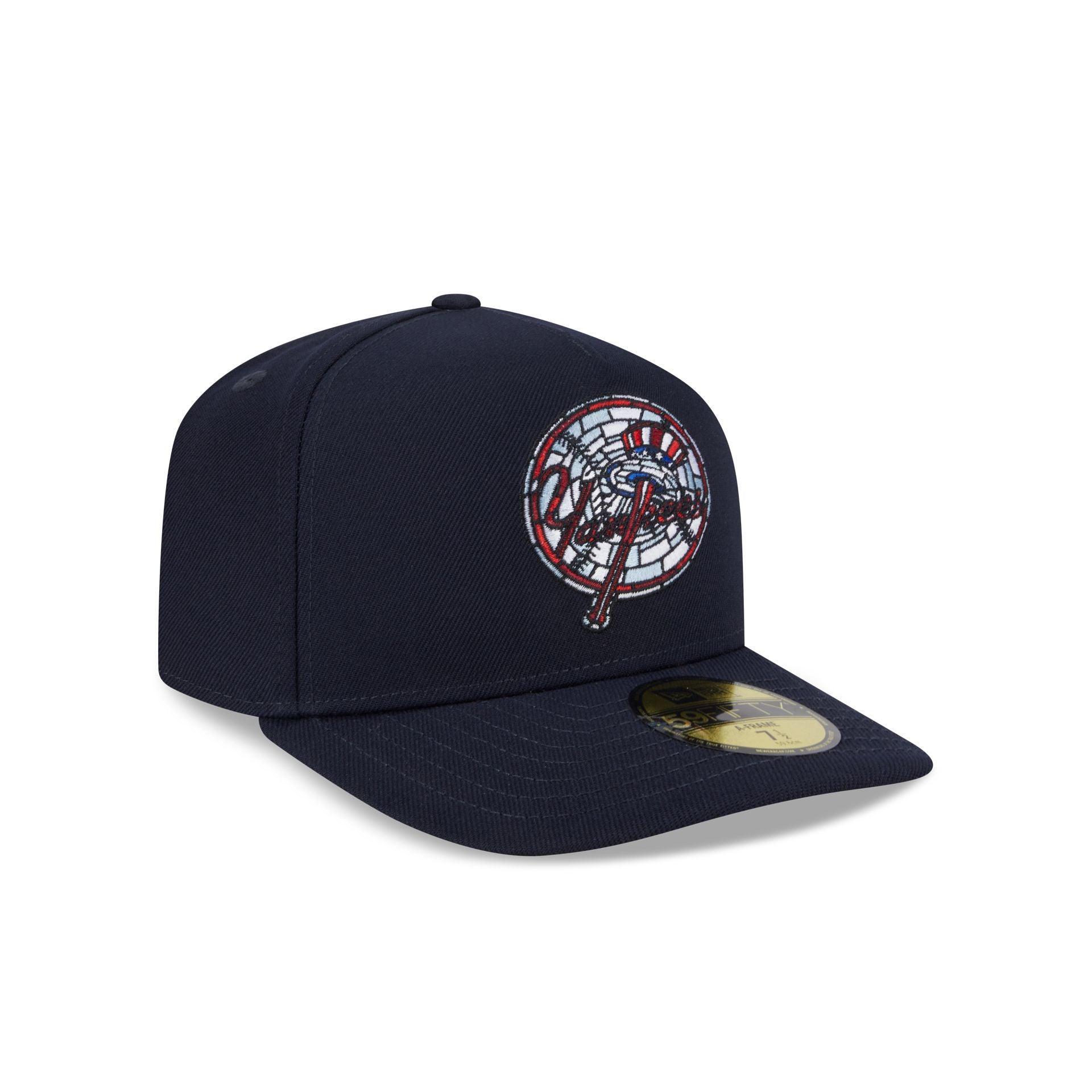 New York Yankees Stained Glass 59FIFTY A-Frame Fitted Hat Male Product Image