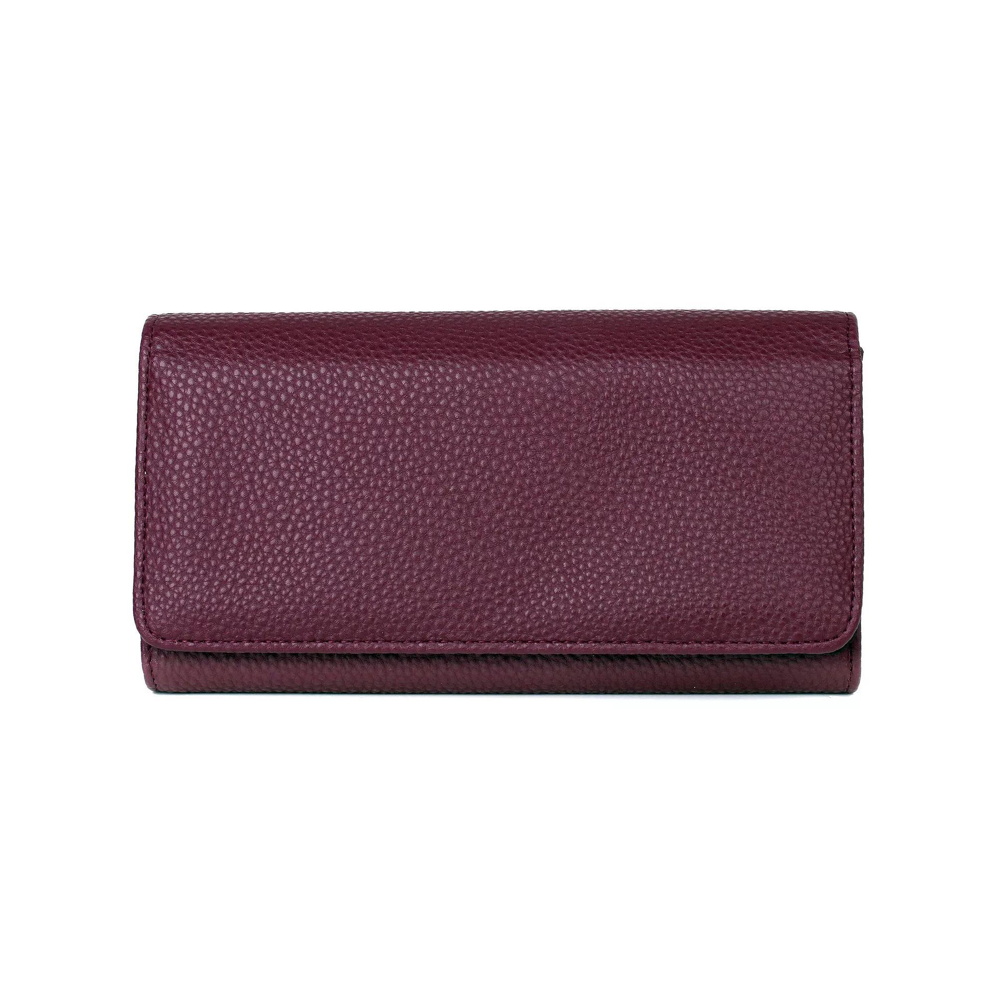 Women's Dopp Bianca RFID-Blocking Wallet, Merlot Product Image
