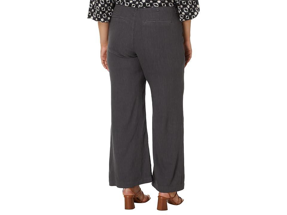 KUT from the Kloth Meg - Wide Leg Pant (Charcoal) Women's Dress Pants Product Image