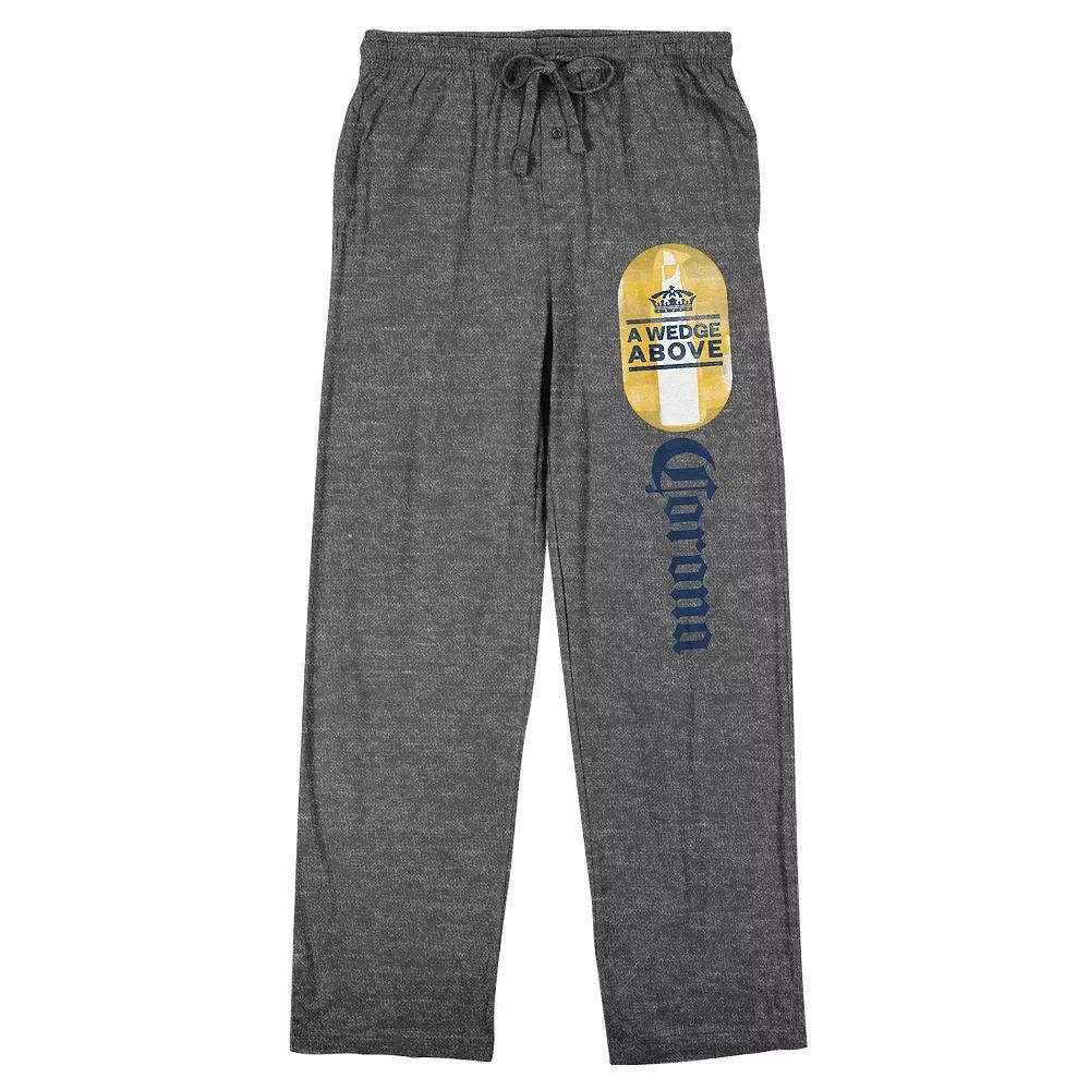Men's Corona "A Wedge Above" Sleep Pants, Size: Large, Gray Product Image