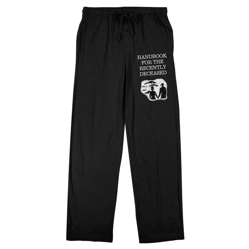 Men's Beetlejuice Beetlejuice Pajama Pants, Size: Small, Black Product Image