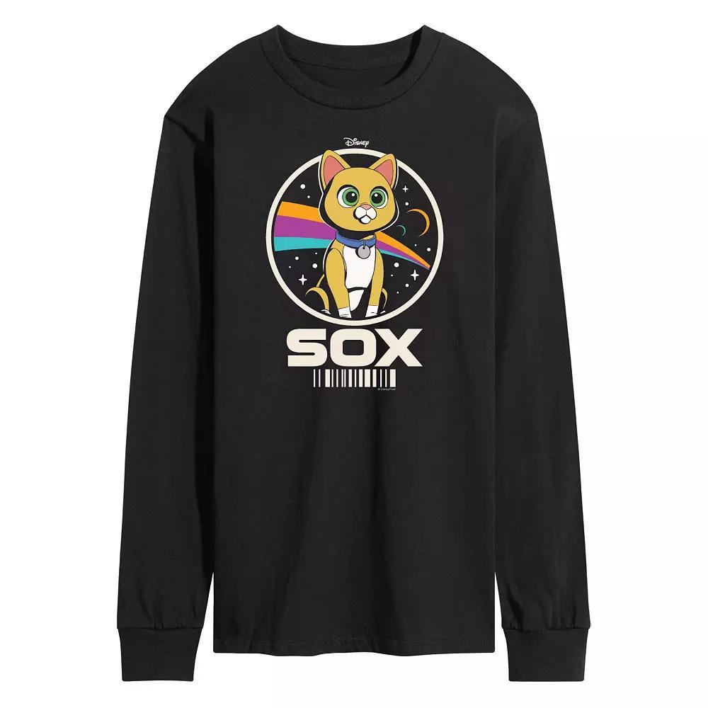 Disney / Pixars Lightyear Sox Mens Long Sleeve Graphic Tee Blue Product Image