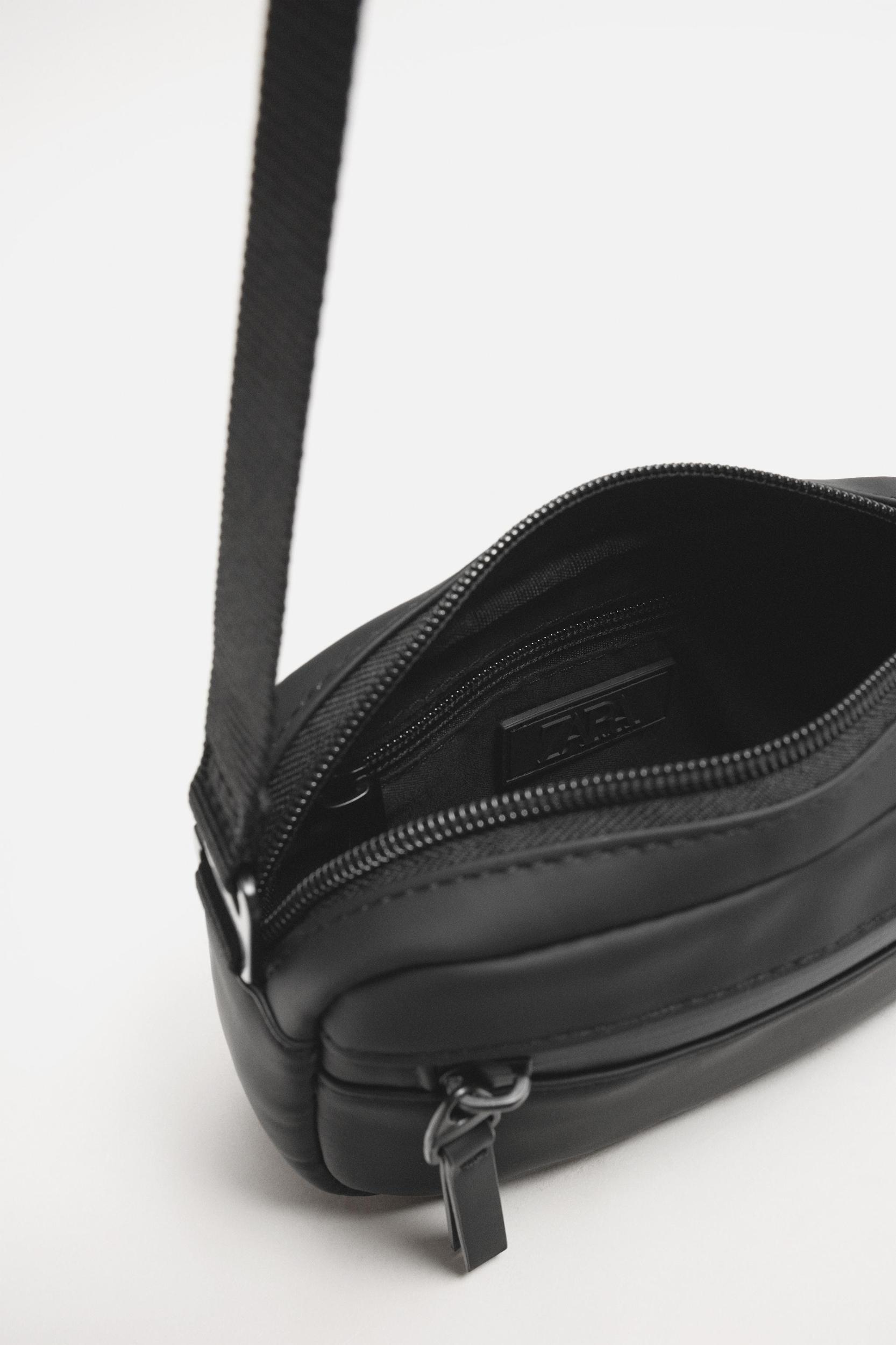 RUBBERIZED CROSSBODY BAG Product Image