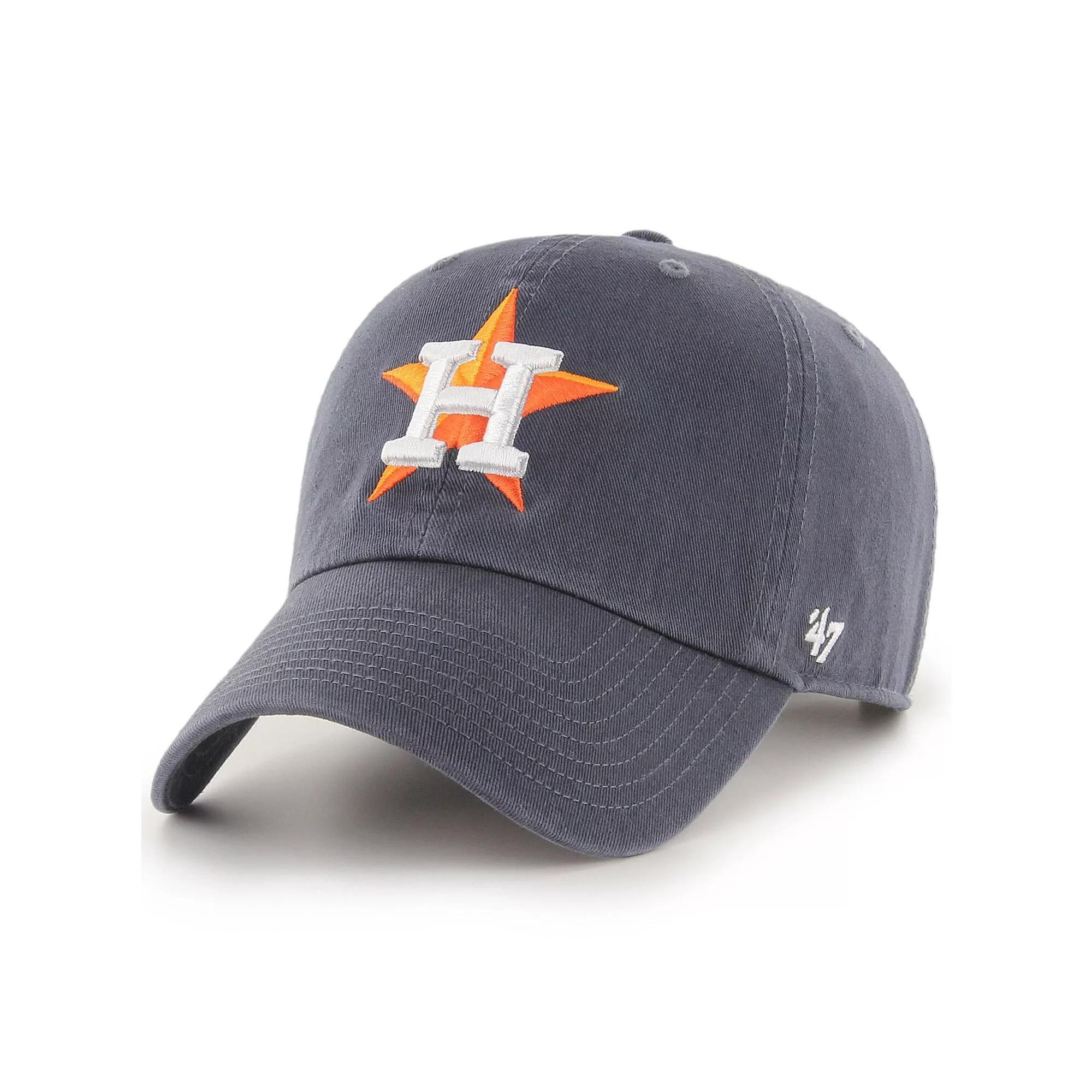Men's '47 Navy Houston Astros Heritage Clean Up Adjustable Hat, Blue Product Image