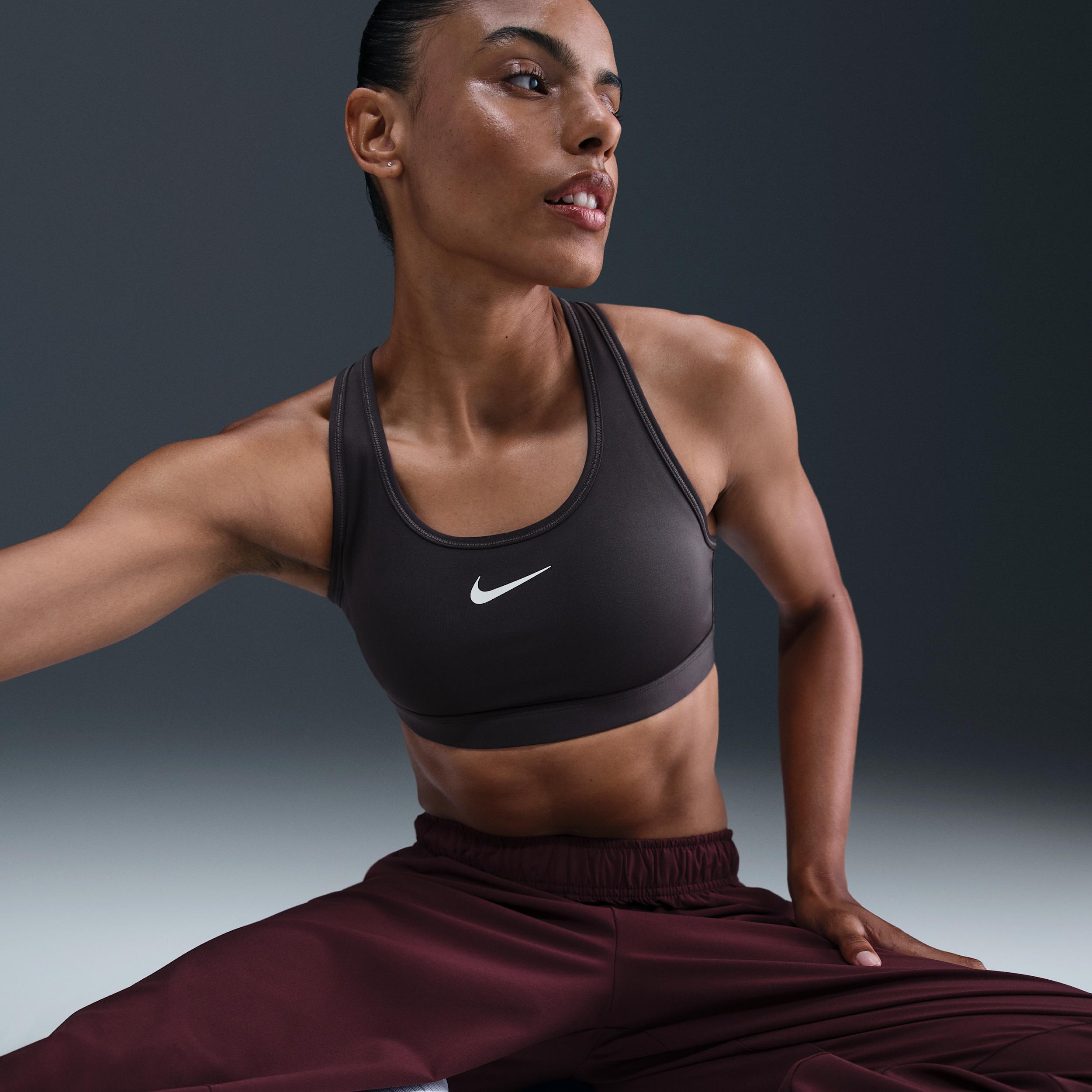 Nike Women's Swoosh Medium Support Padded Sports Bra Product Image