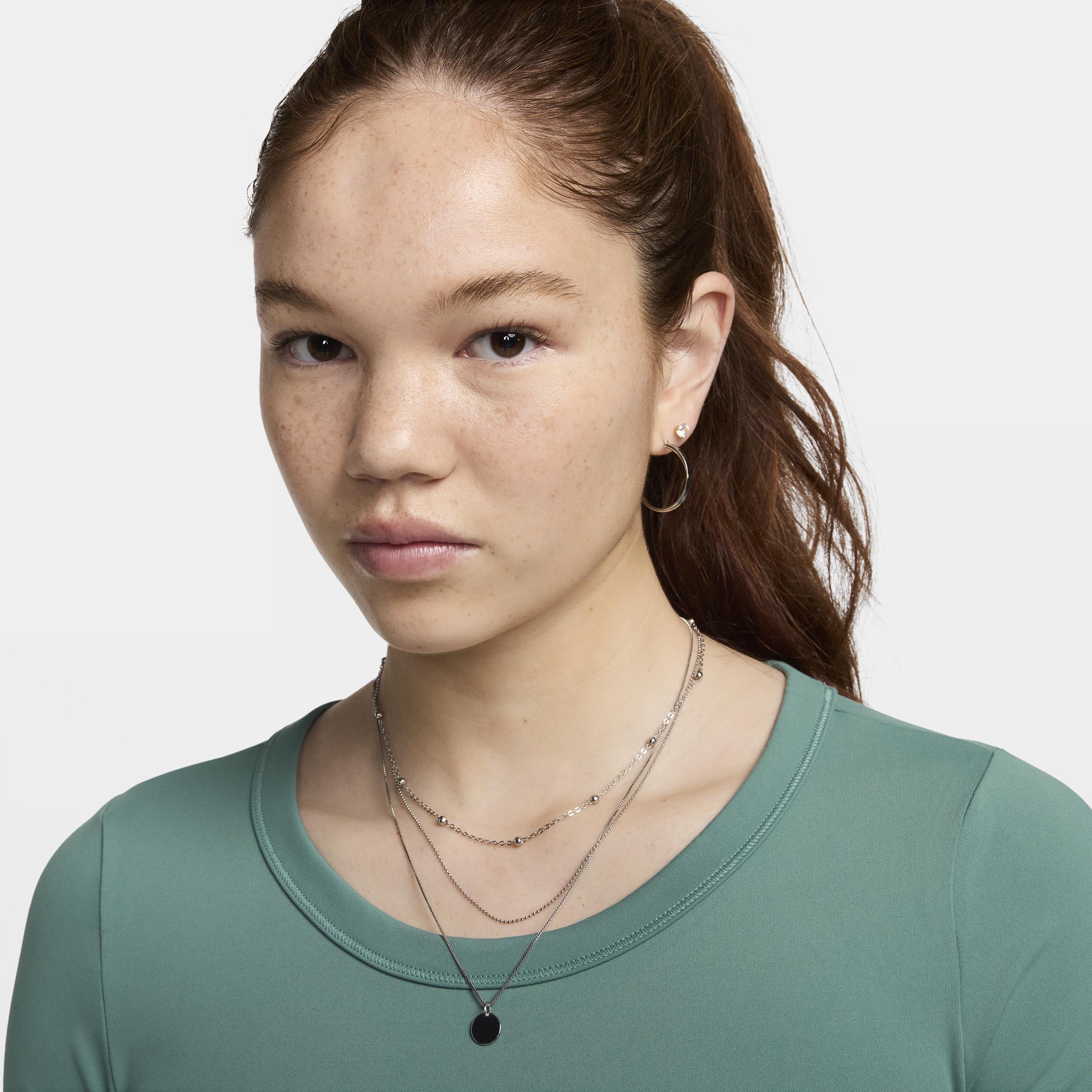 Nike Women's One Fitted Dri-FIT Short-Sleeve Cropped Top Product Image
