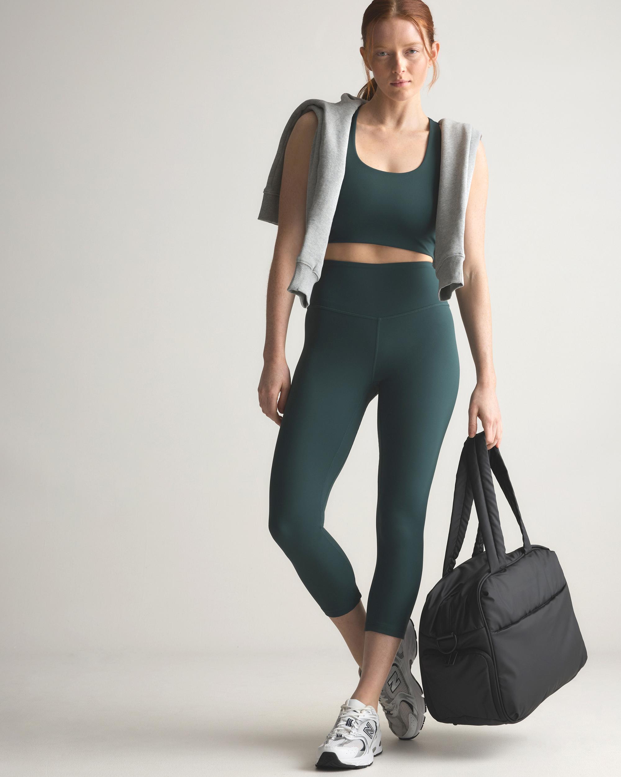 Quince | Women's Ultra-Form High-Rise Capri Nylon/Spandex Product Image