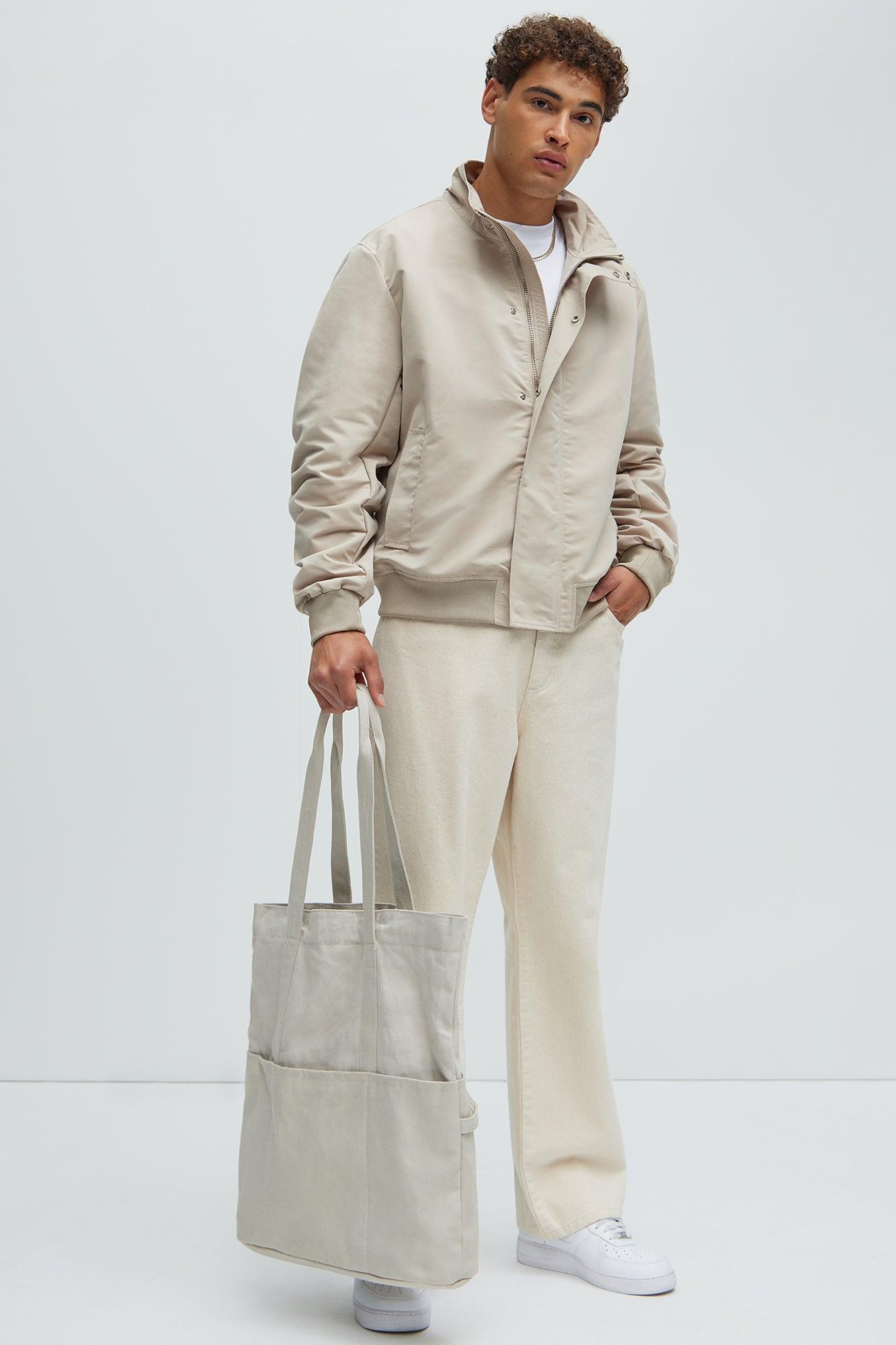 Quite Unique Service Station Jacket - Tan Product Image