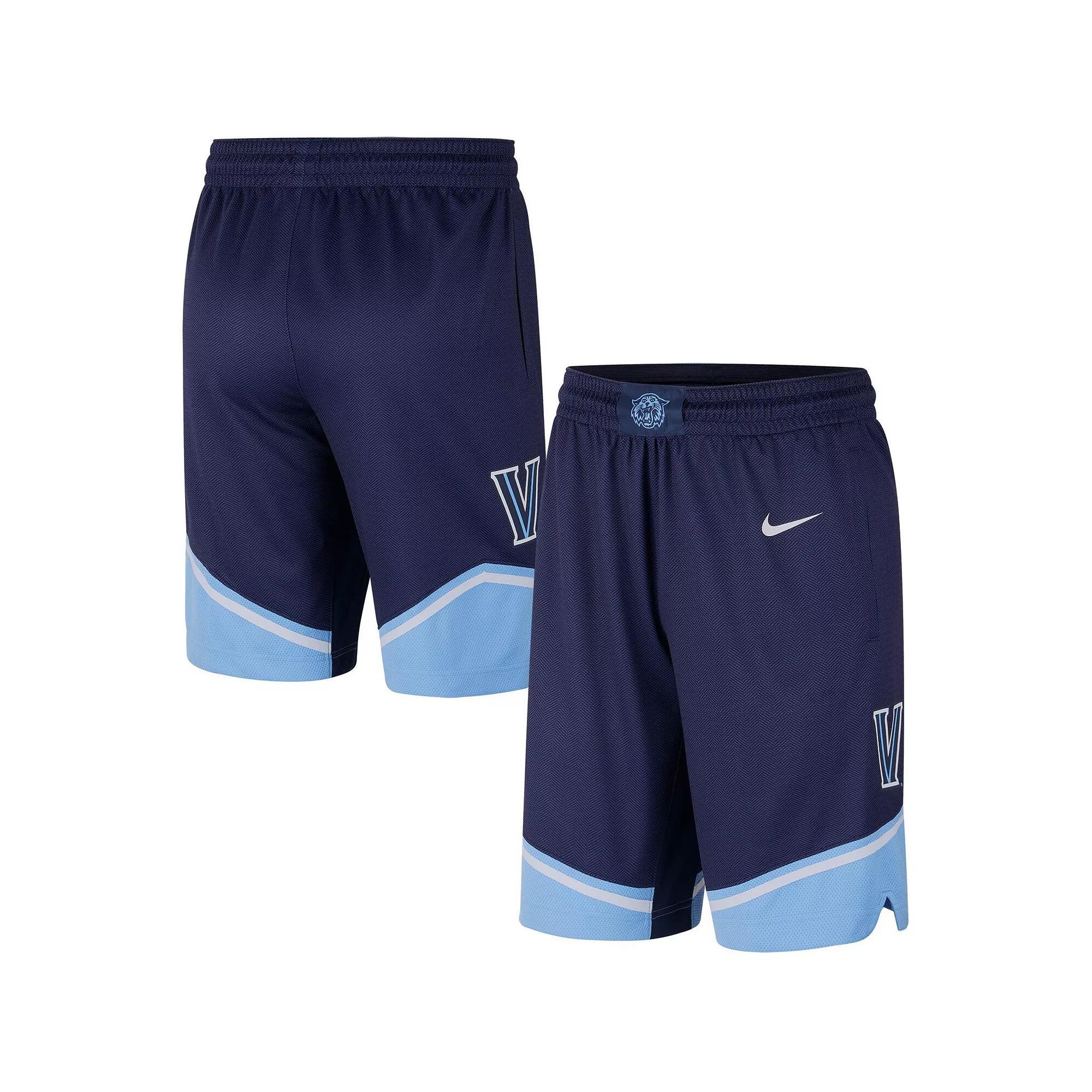 Men's Nike Navy Villanova Wildcats Replica Team Basketball Shorts, Size: Medium, Blue Product Image