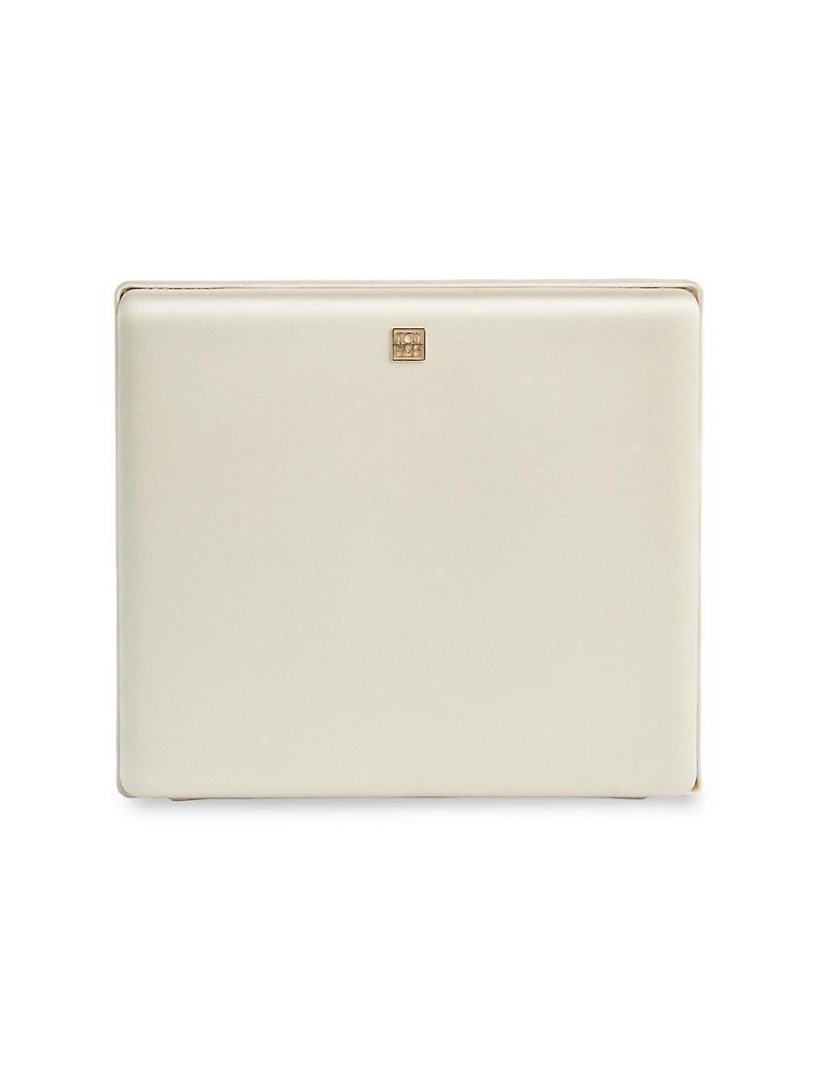 Womens Satin Box Clutch Product Image