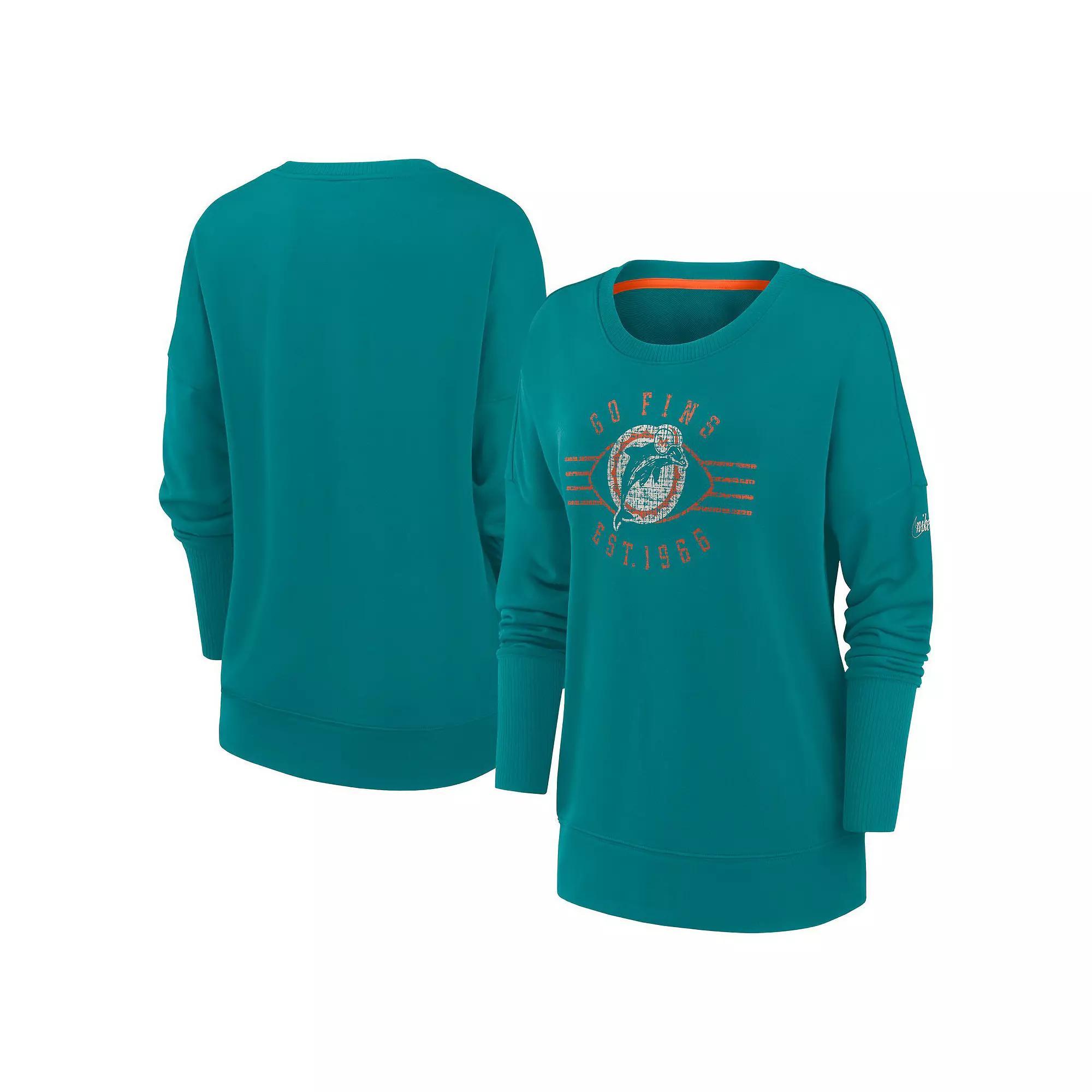 Womens Nike Cleveland s Rewind Playback Icon Performance Pullover Sweatshirt Product Image