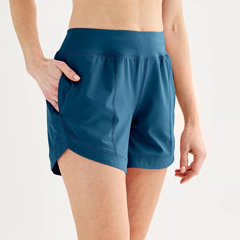 Women's Tek Gear® Multi-Purpose Shorts, Size: Small, Blue Crayon Product Image