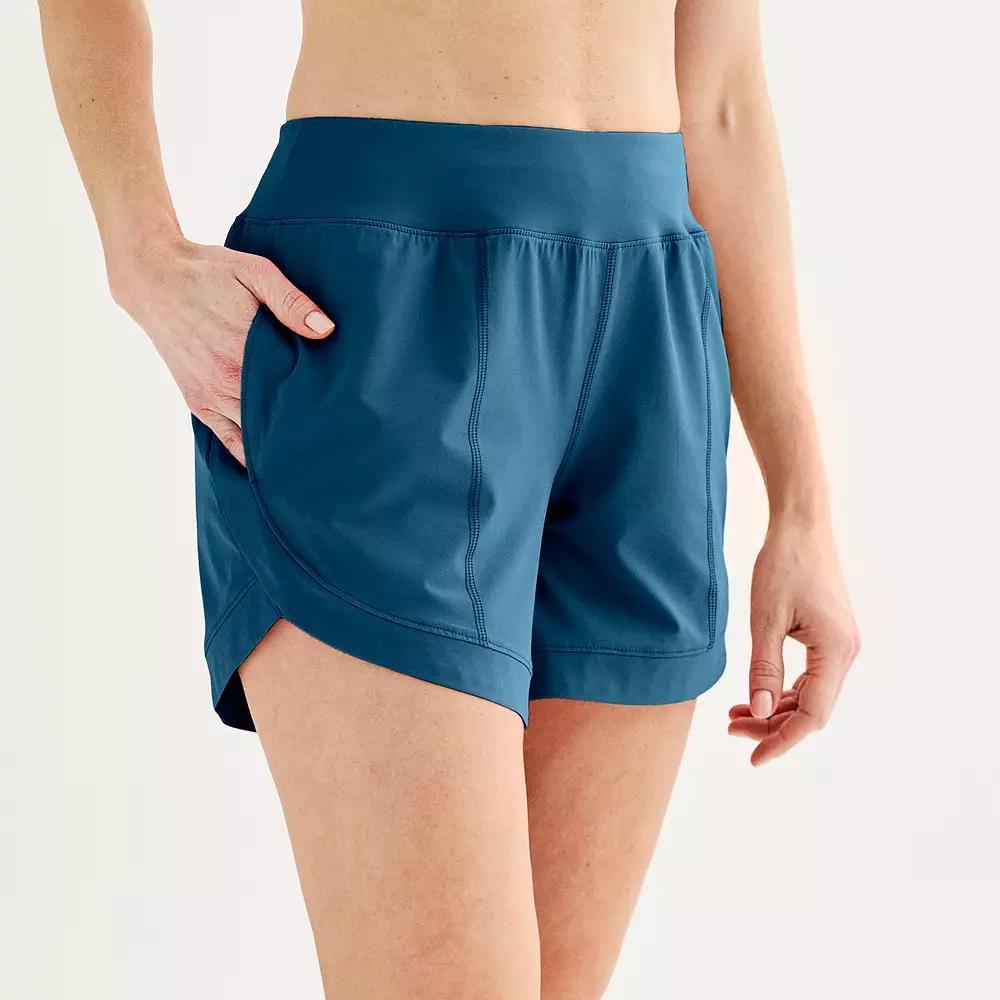 Women's Tek Gear® Multi-Purpose Shorts, Size: Small, Blue Crayon Product Image