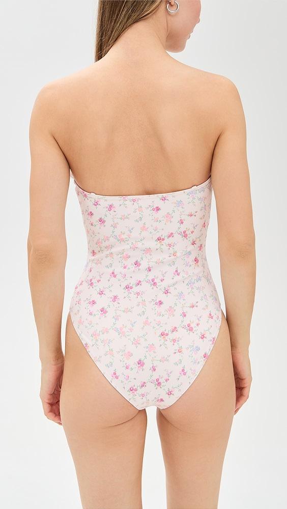 LoveShackFancy Brooksie One Piece | Shopbop Product Image