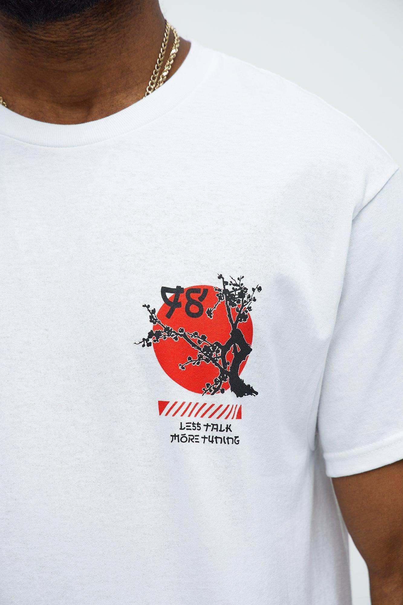 More Tuning Short Sleeve Tee - White Product Image