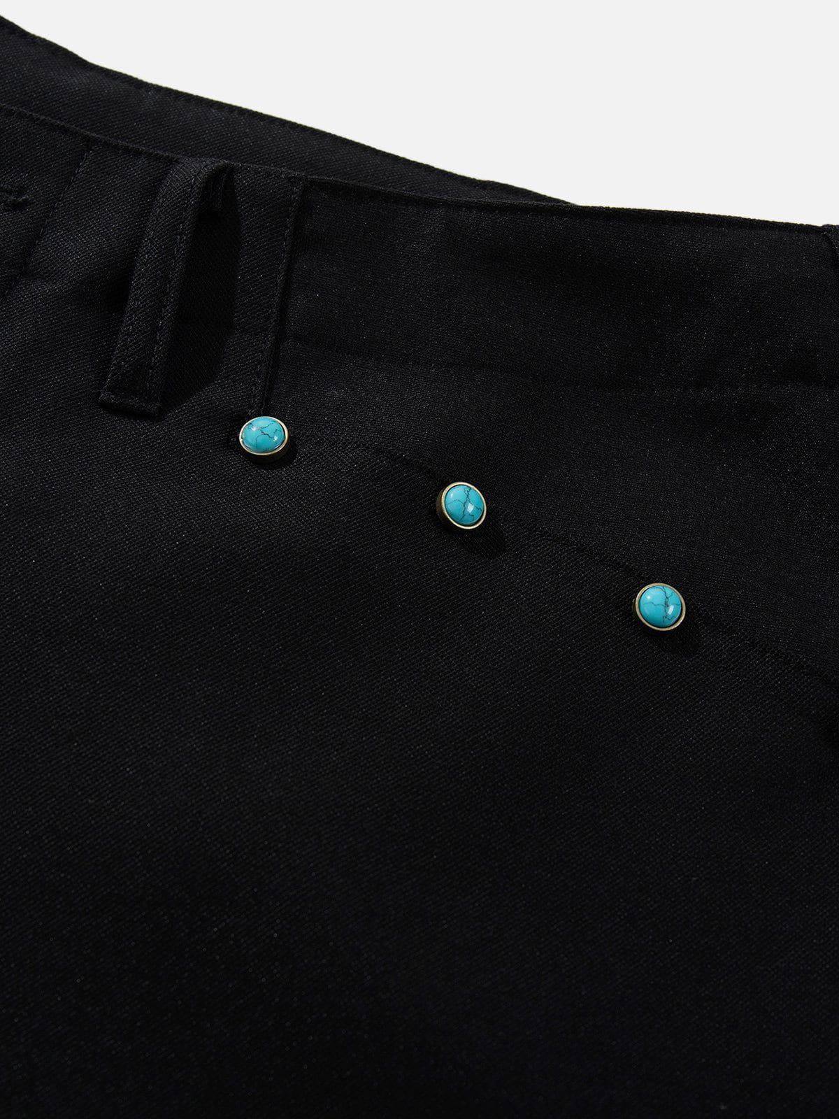 Aelfric Eden Calaite Button Baggy Cargo Pants Product Image