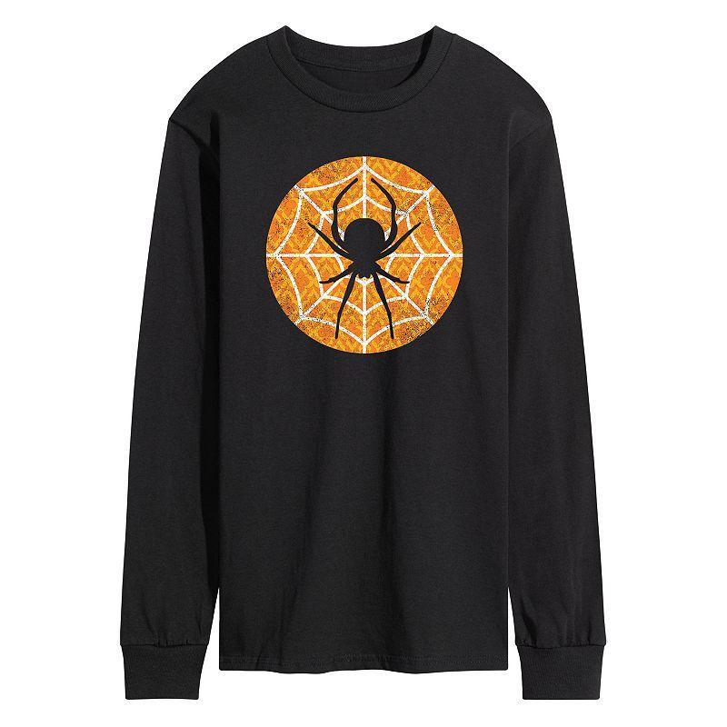 Disneys Mickey Mouse Mens Cookie Long Sleeve Graphic Tee Product Image