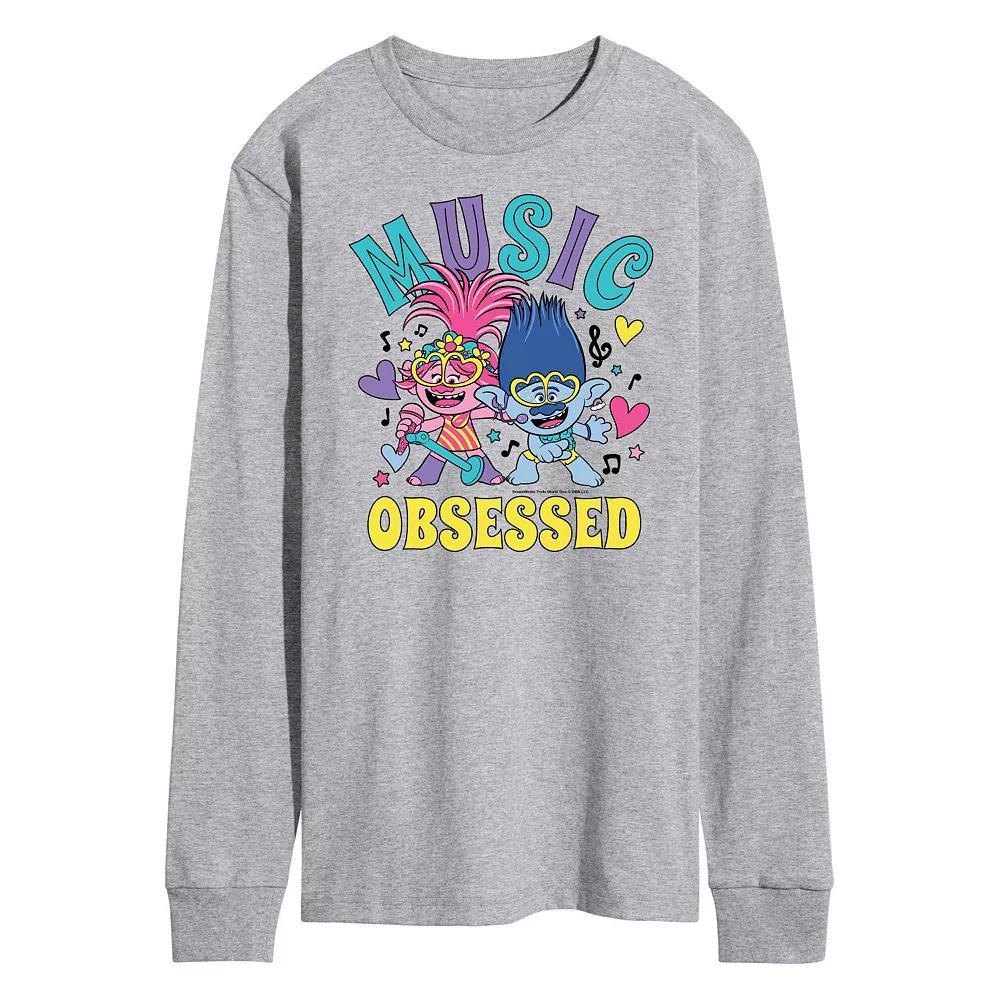 Mens Trolls Music Obsessed Tee Product Image