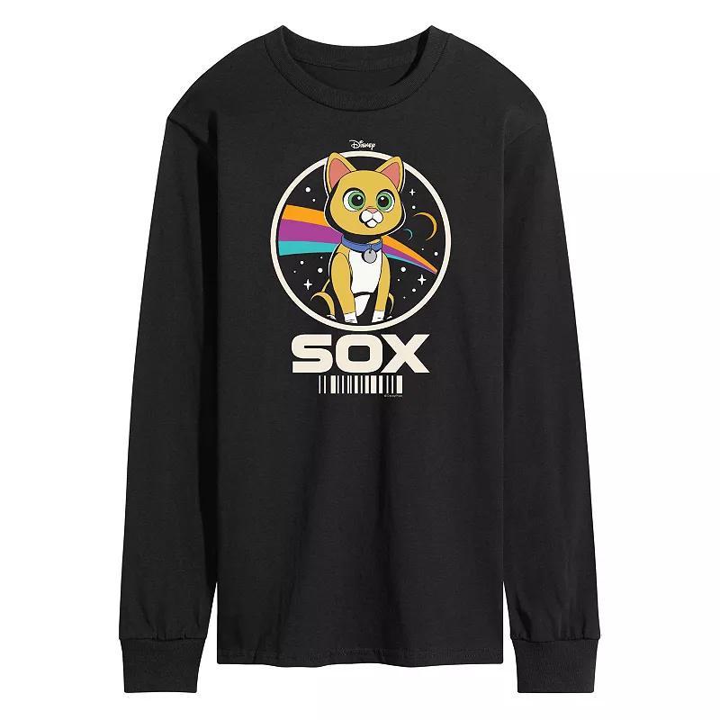 Disney / Pixars Lightyear Sox Mens Long Sleeve Graphic Tee Blue Product Image