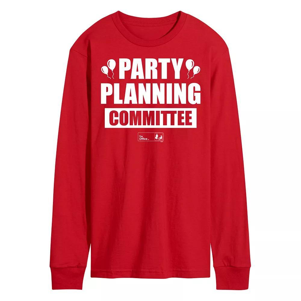 Mens The Office Party Planning Long Sleeve Tee Product Image
