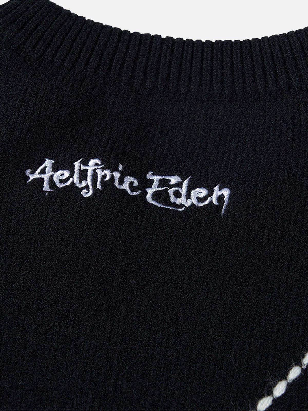 Aelfric Eden Line Embroidery Sweater Product Image