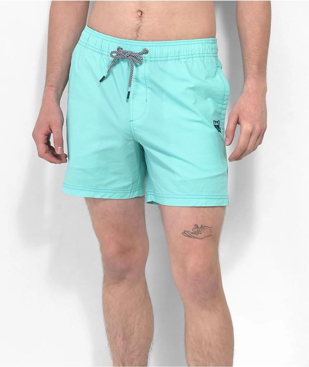 Party Pants Vintage Volley Mint Board Shorts Product Image