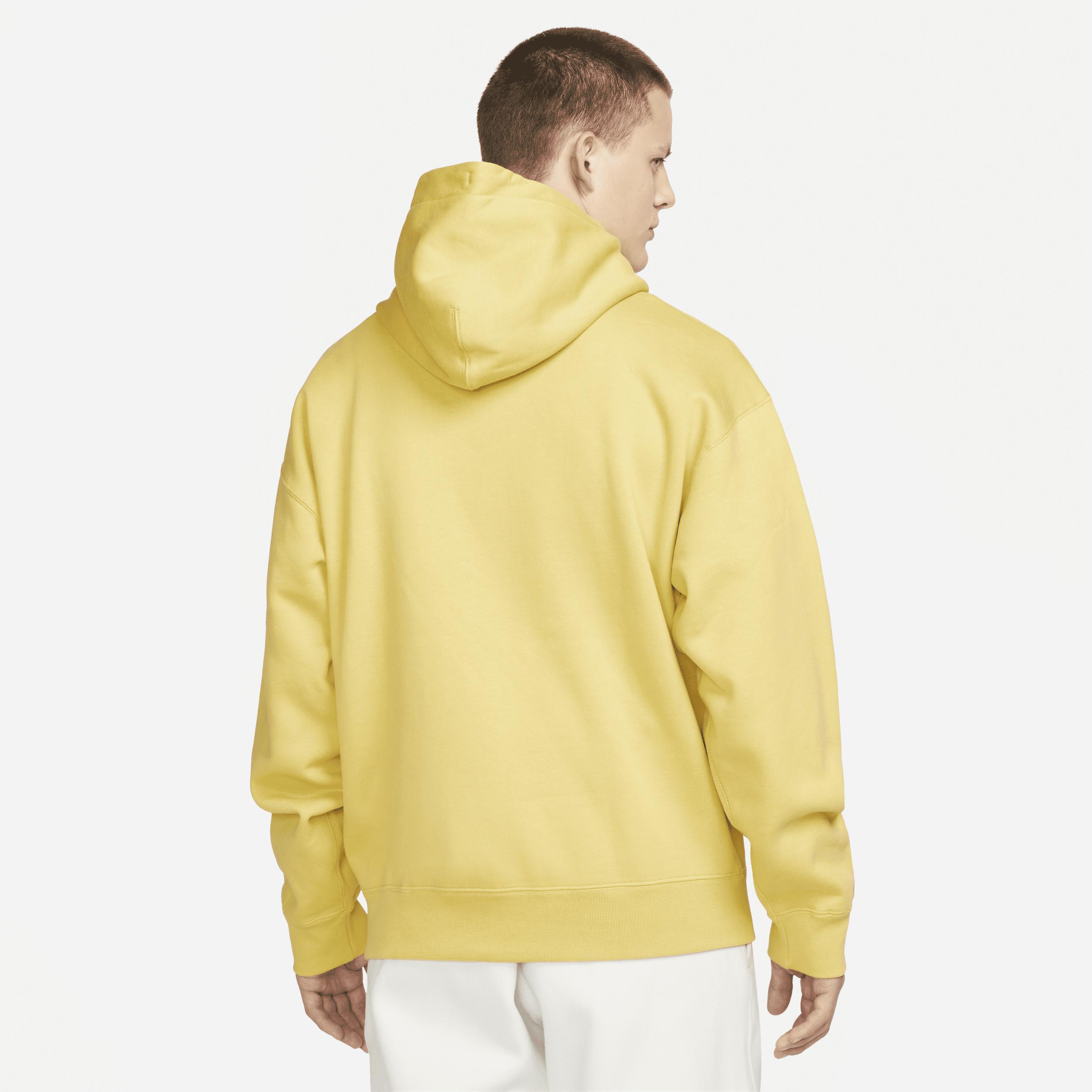 Nike Mens Solo Swoosh Fleece Pullover Hoodie | DX1355-700 Product Image