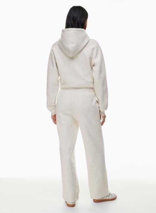 cozy fleece boyfriend basic wide sweatpant Product Image