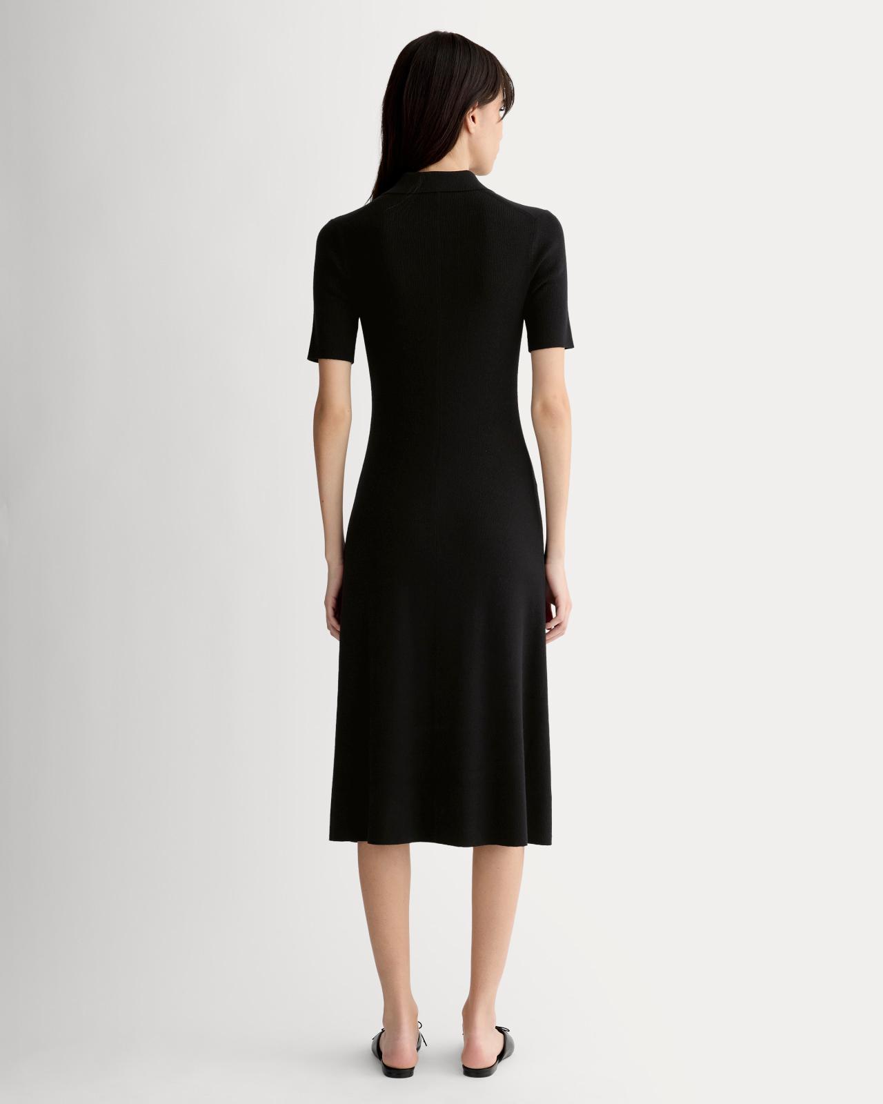 The Knit Polo Dress Product Image