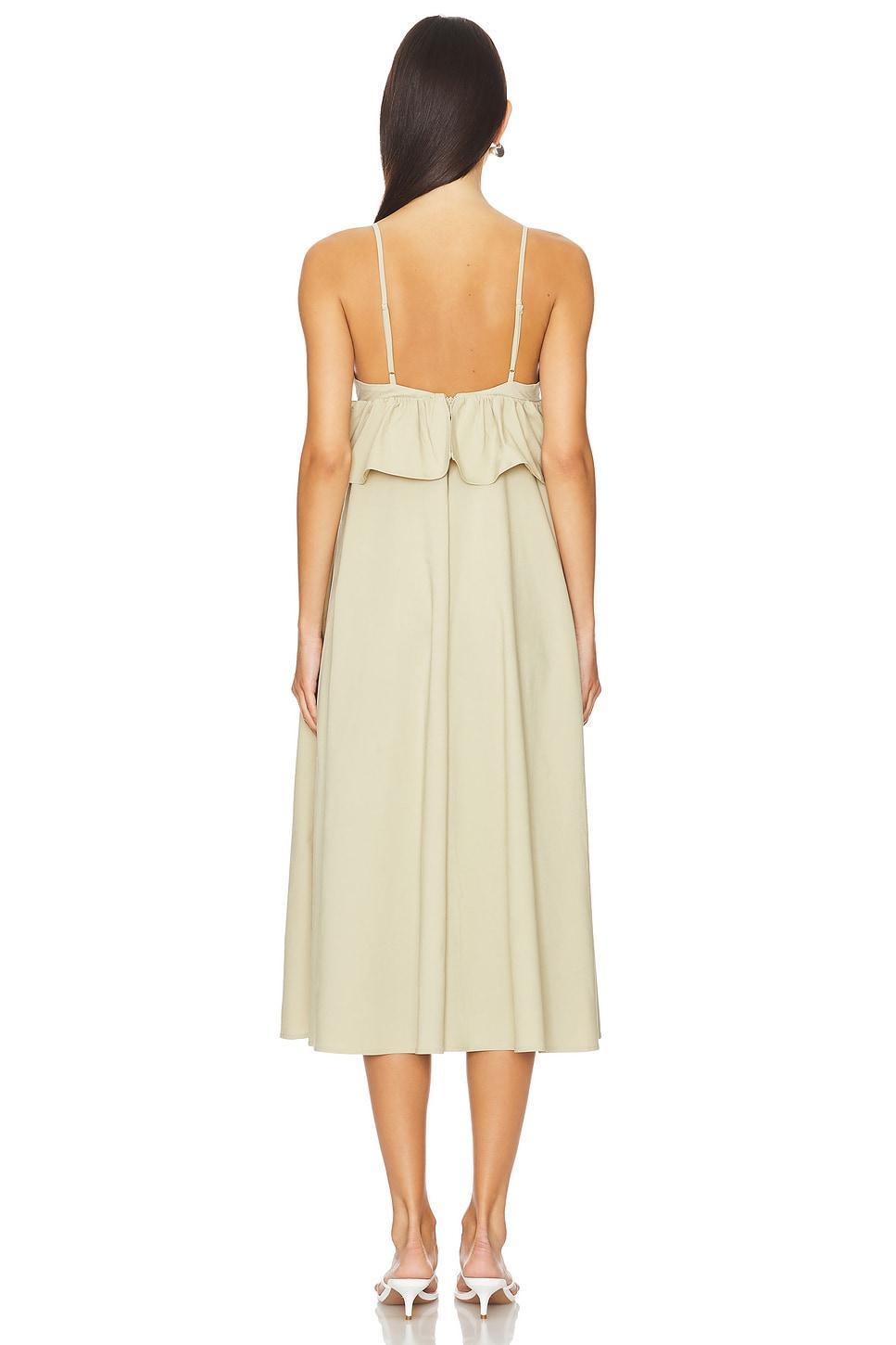 Peplum Midi Dress WeWoreWhat Product Image